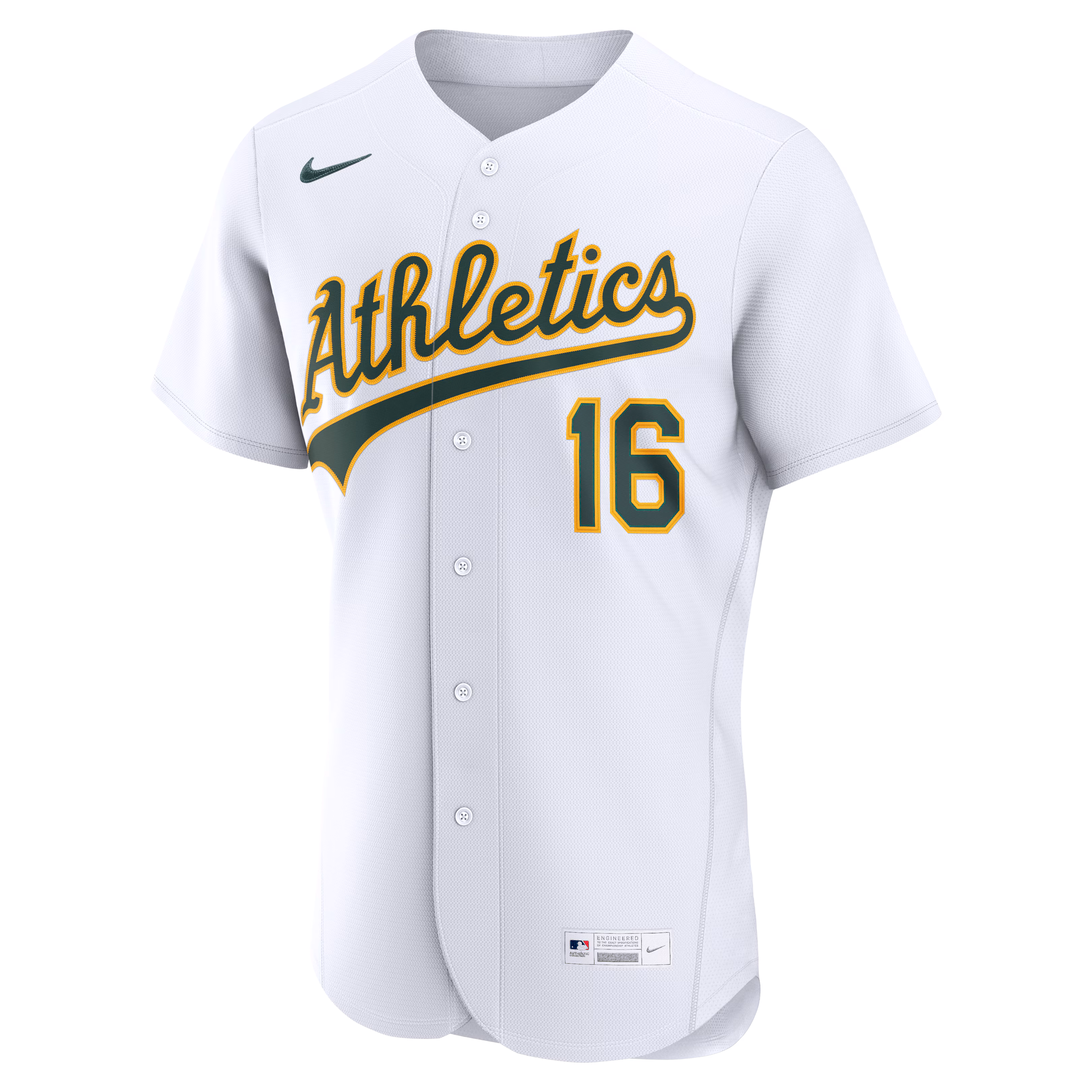 Nick Kurtz Athletics Nike MLB Awards Authentic Jersey - White