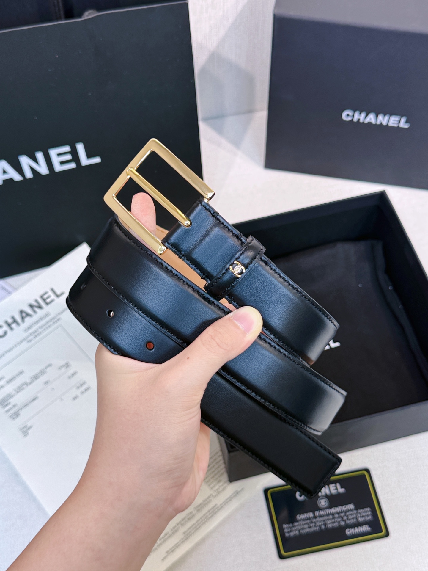 Chanel belt-101