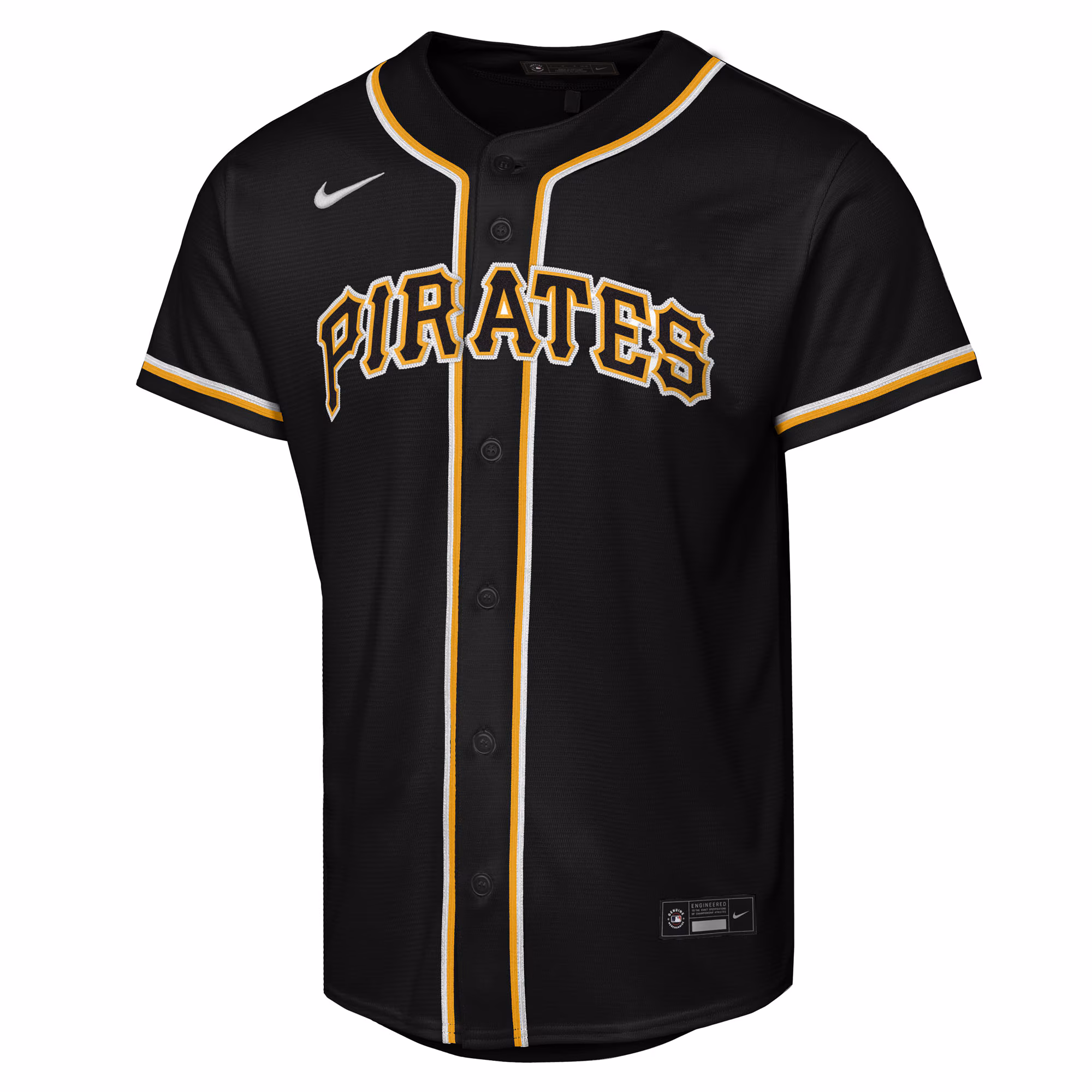 Paul Skenes Pittsburgh Pirates Nike Youth Fashion Replica Player Jersey - Black
