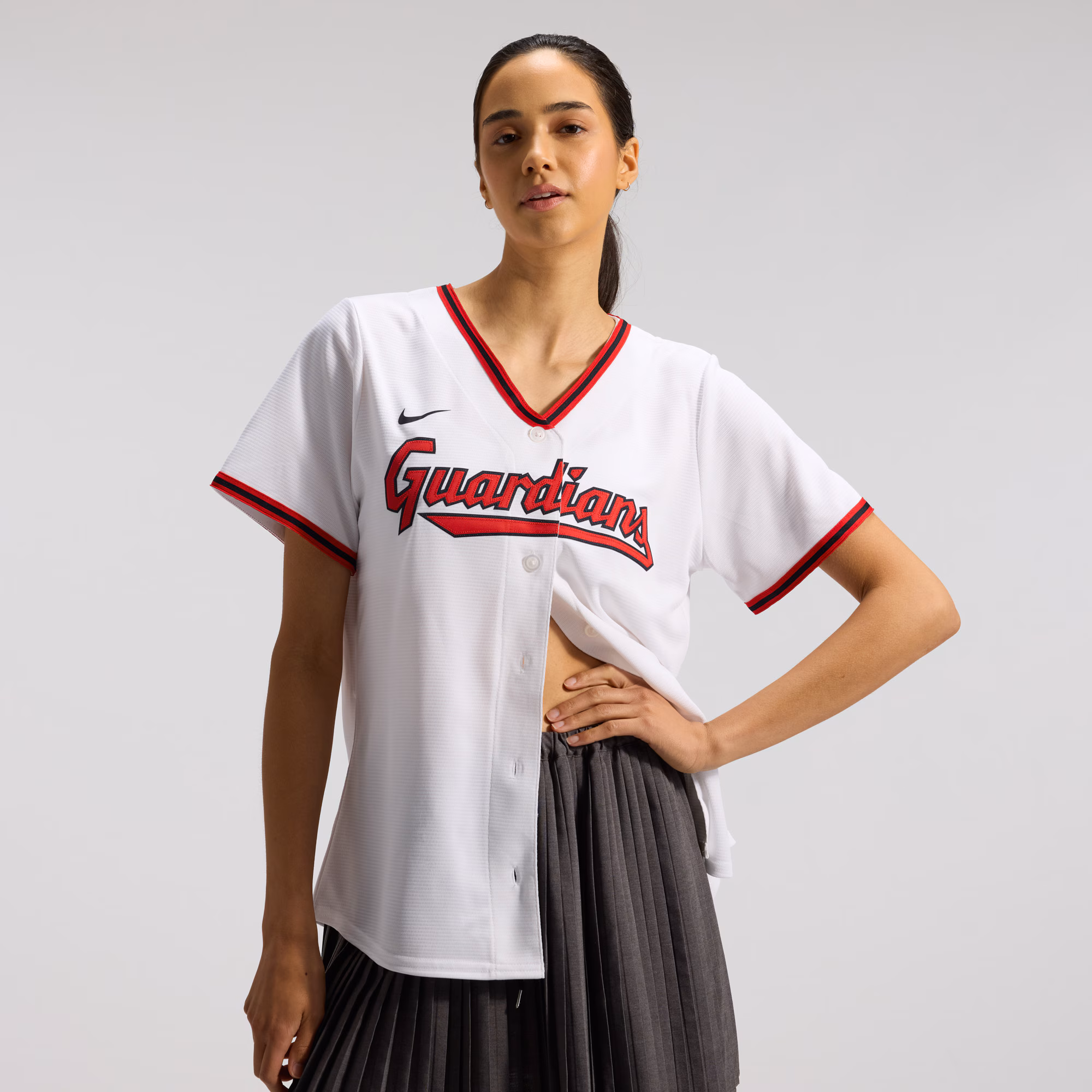 José Ramírez Cleveland Guardians Nike Women's Home Replica Jersey - White
