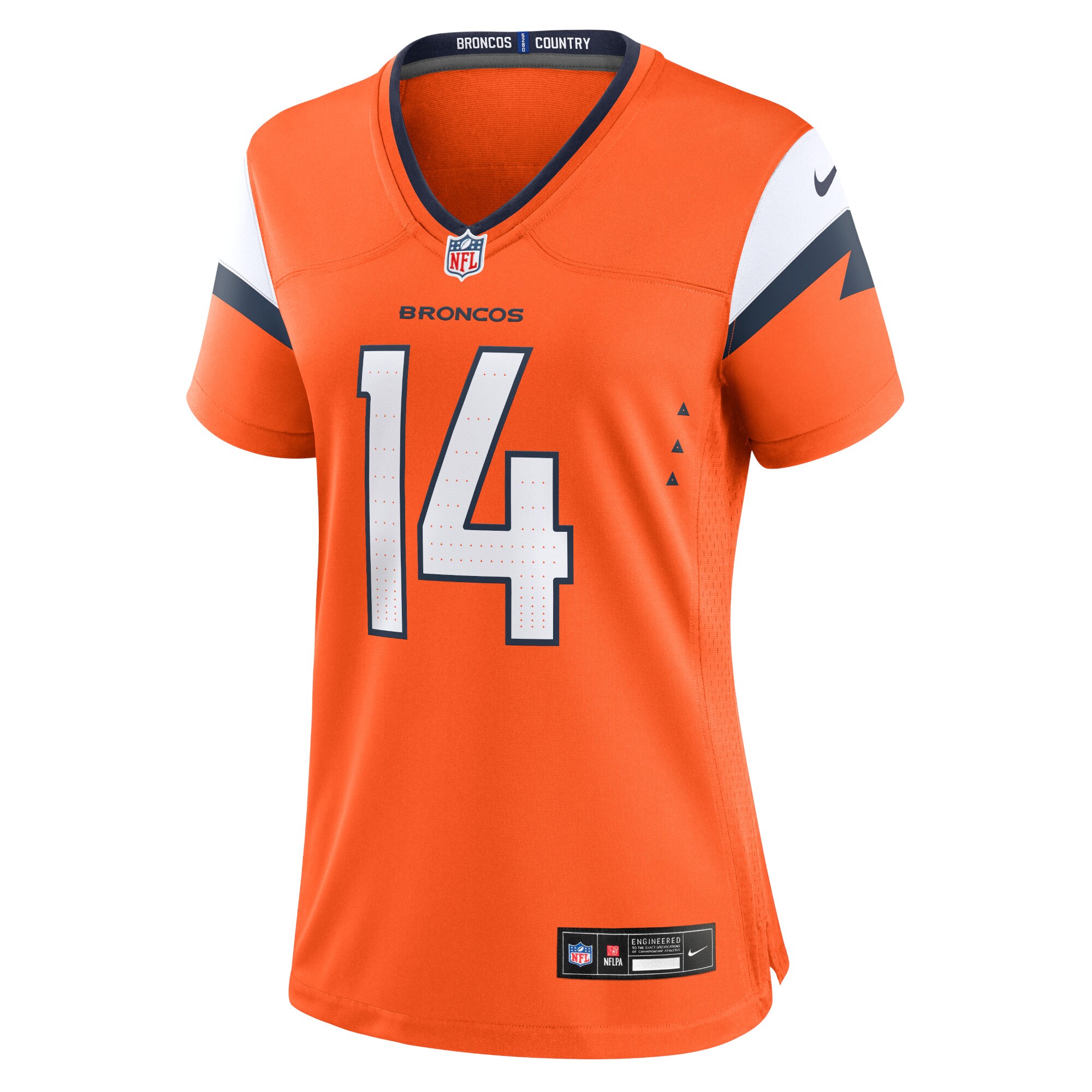 Courtland Sutton Denver Broncos Nike Women's Team Game Jersey - Orange