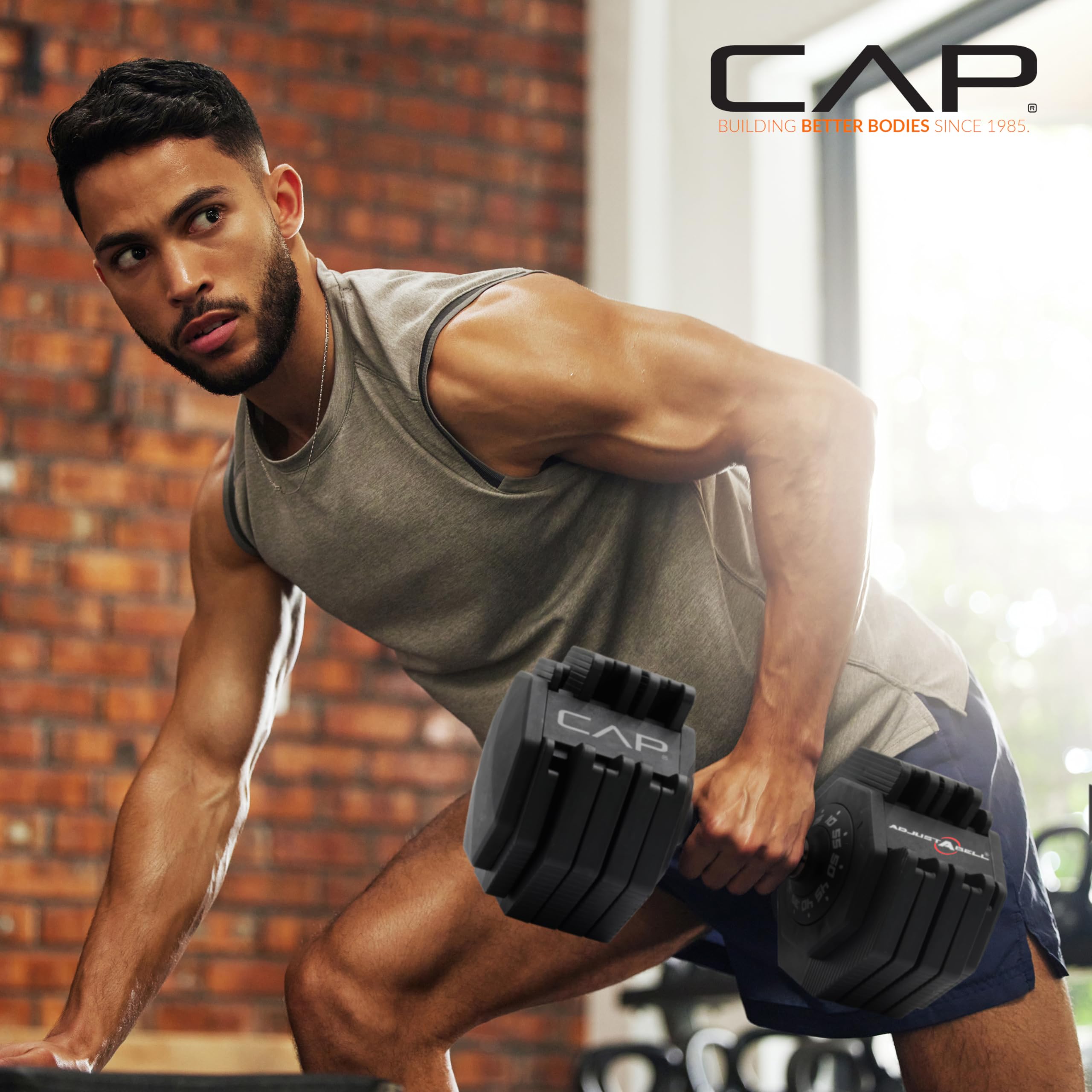CAP ADJUSTABELL Adjustable Dumbbells - 12.5, 25, 55 lb