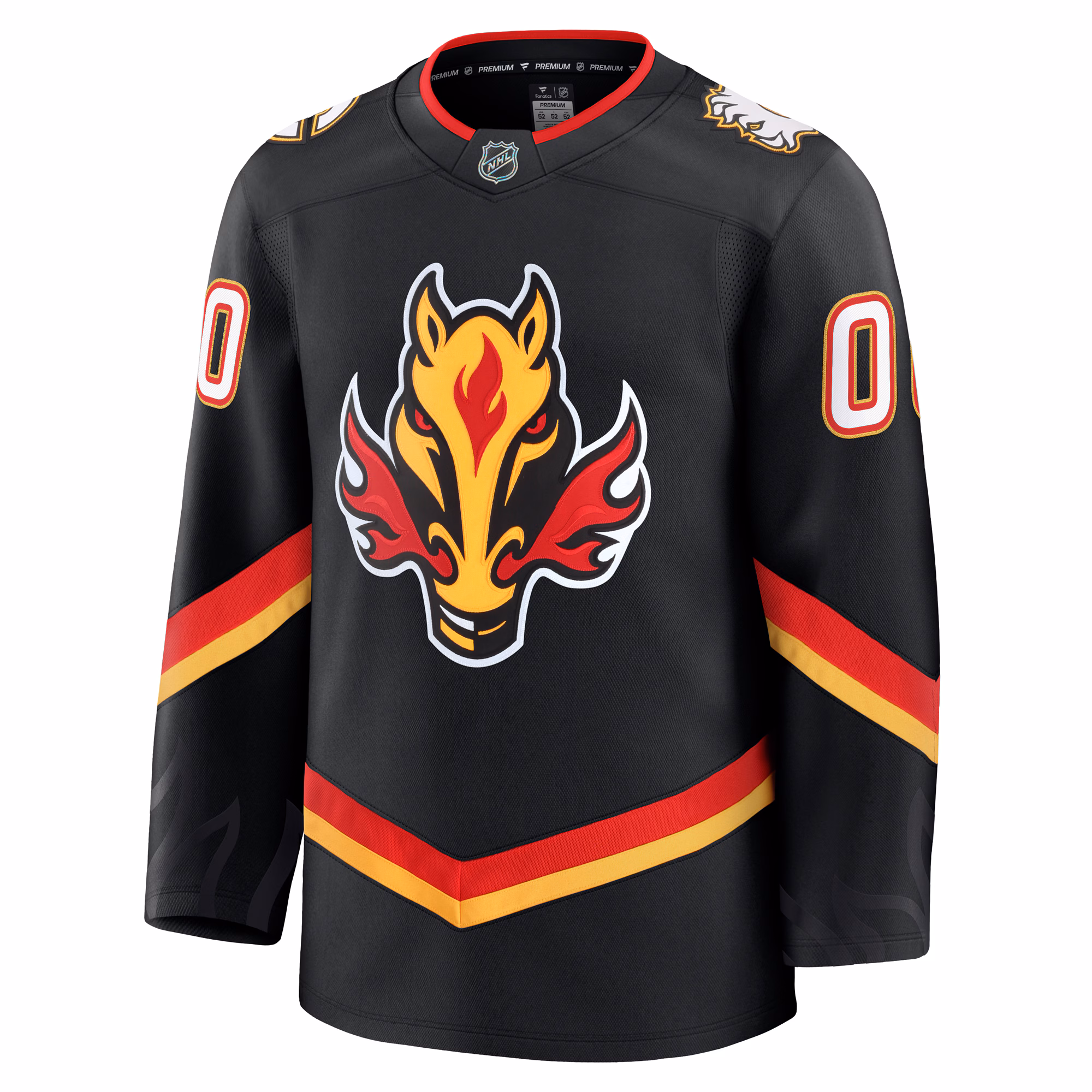 Calgary Flames Fanatics Alternate Premium Custom Jersey - Black
