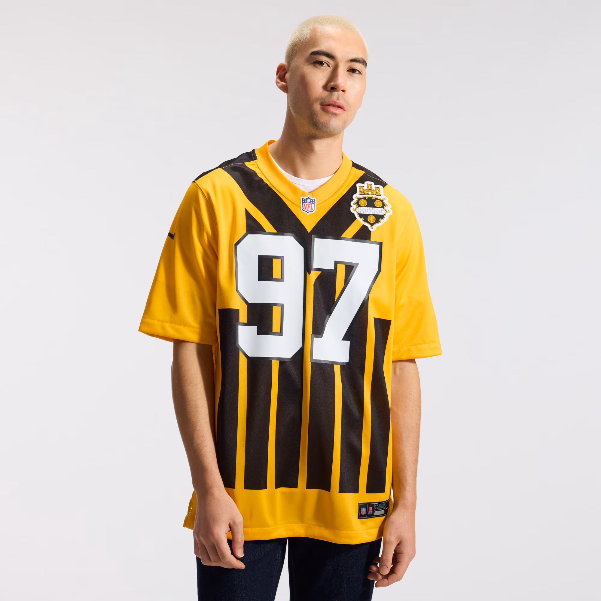 Cameron Heyward Pittsburgh Steelers Nike Alternate 1933 Throwback Game Jersey - Gold