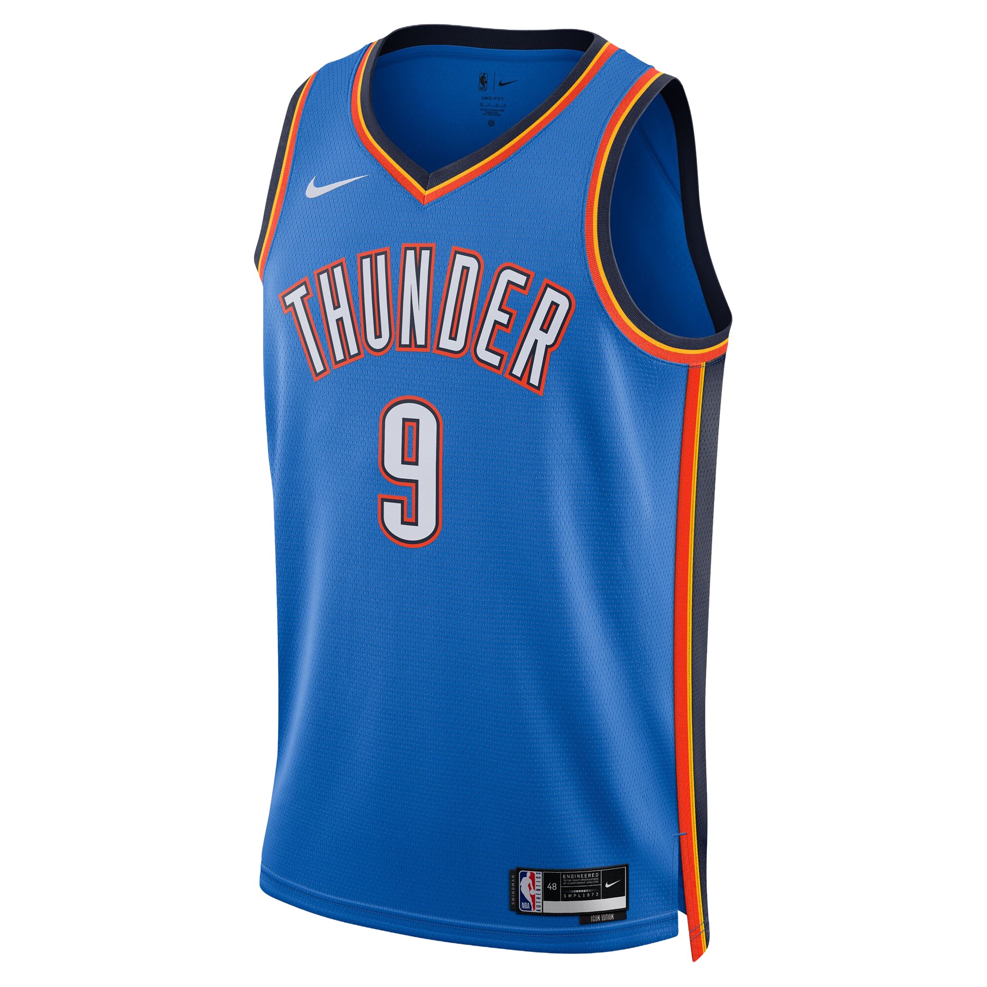 Alex Caruso Oklahoma City Thunder Nike Unisex Swingman Jersey - Icon Edition - Blue