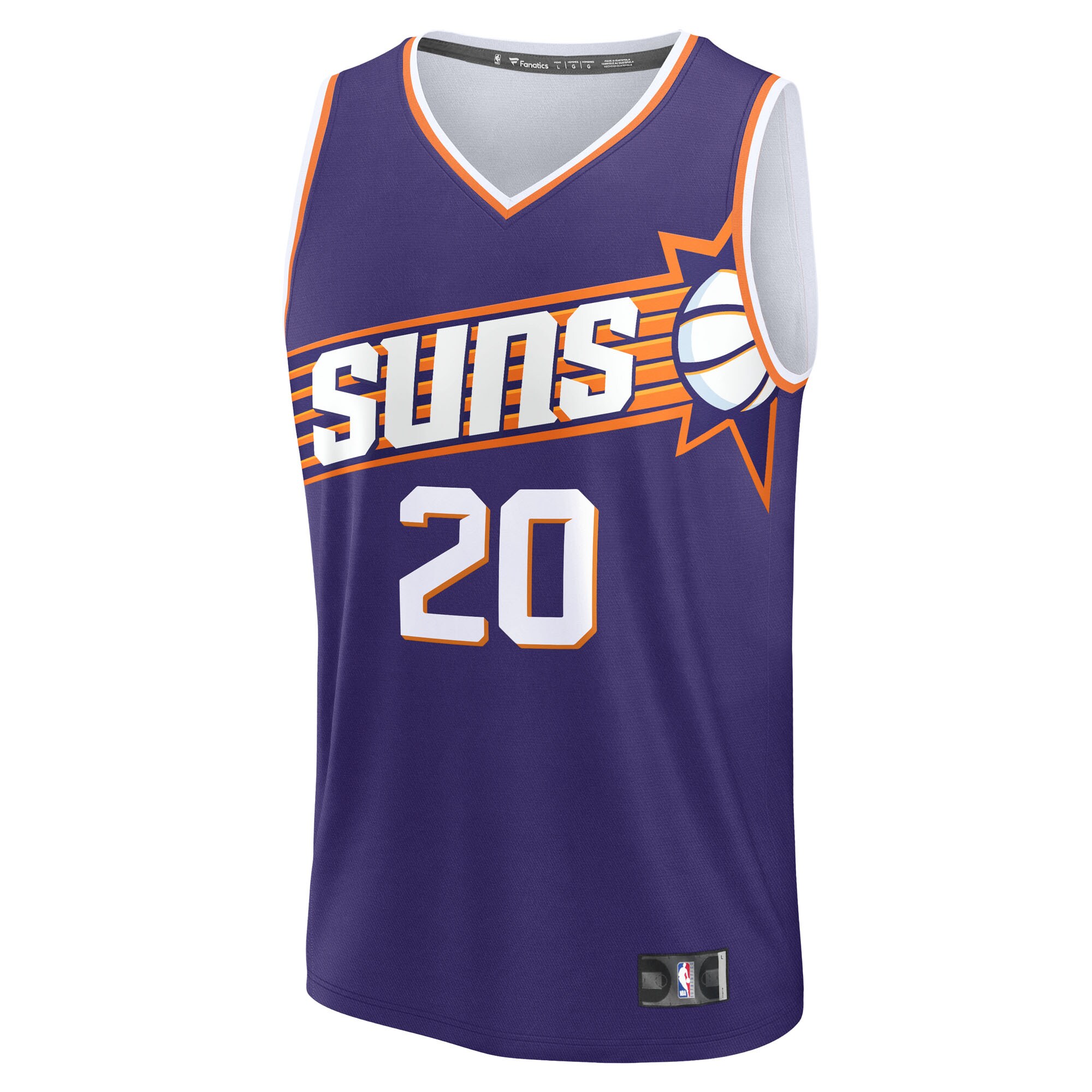 Rasheer Fleming Phoenix Suns Fanatics Youth Fast Break Replica Jersey - Purple - Icon Edition