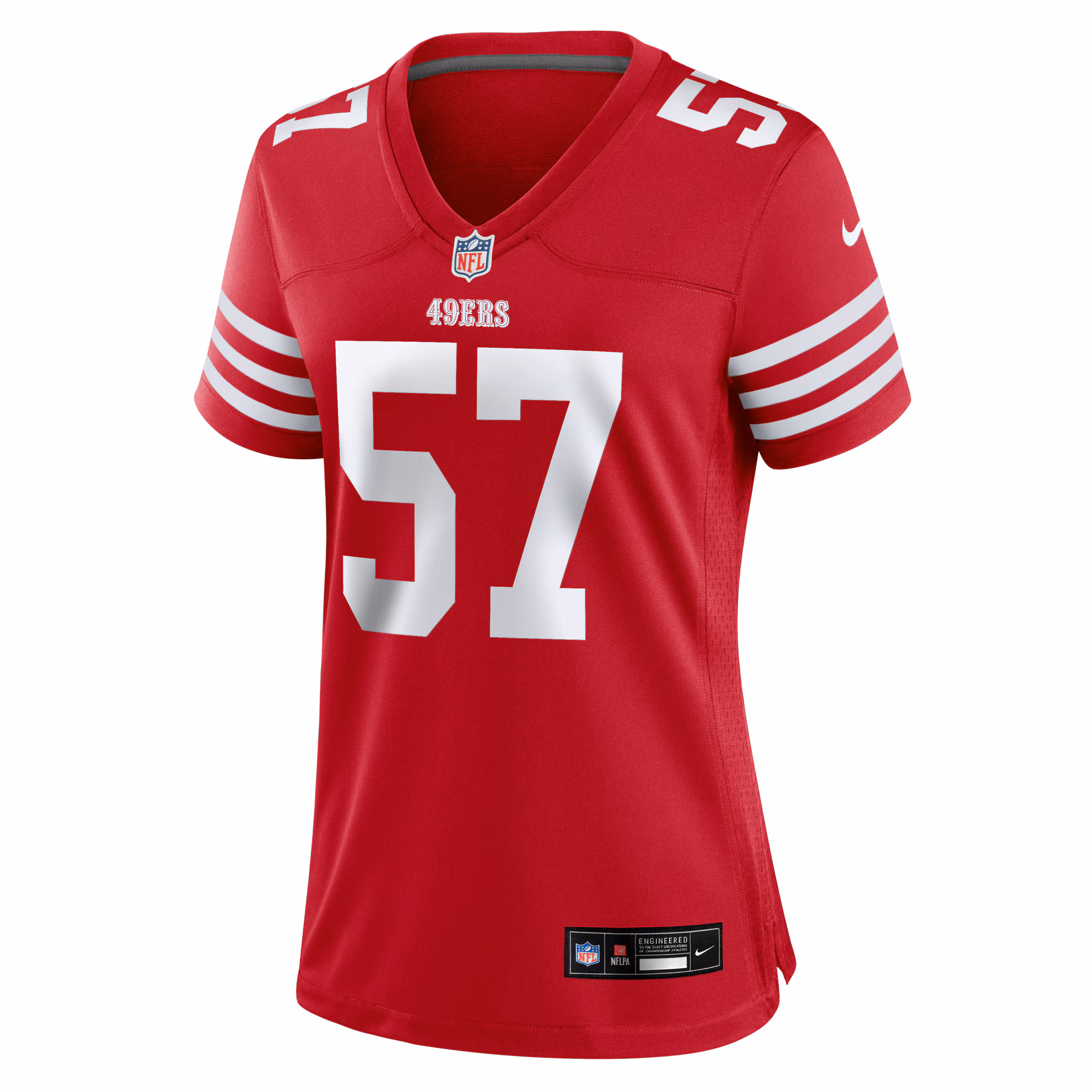 Luke Gifford San Francisco 49ers Nike Women's Team Game Jersey -  Scarlet