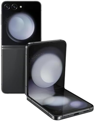 Samsung Galaxy Z Flip 5 5G, US Version, 256GB, Graphite - Unlocked (Renewed)