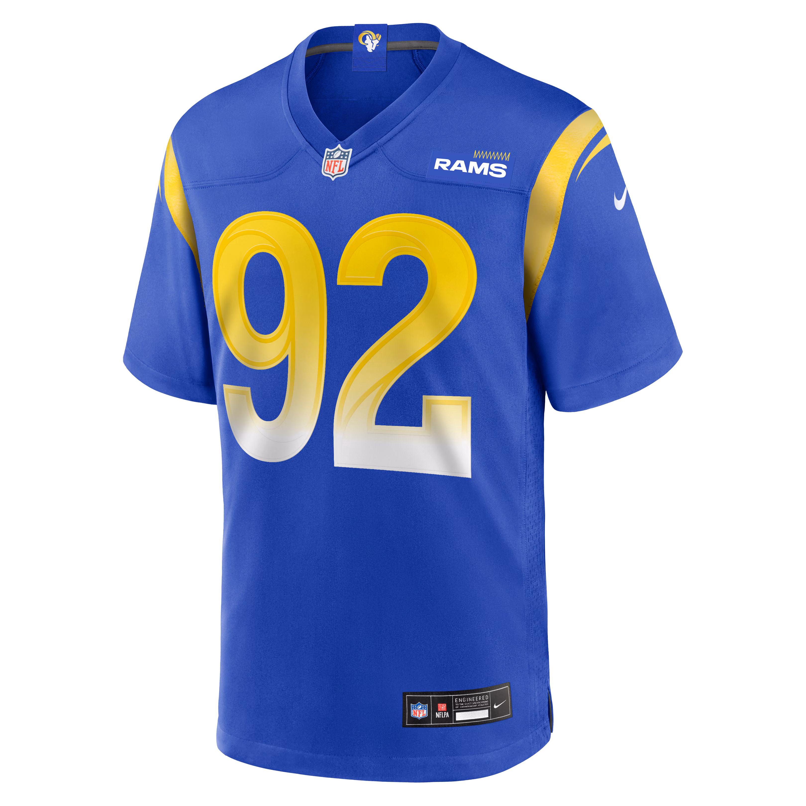 Harrison Mevis Los Angeles Rams Nike Team Game Jersey -  Royal