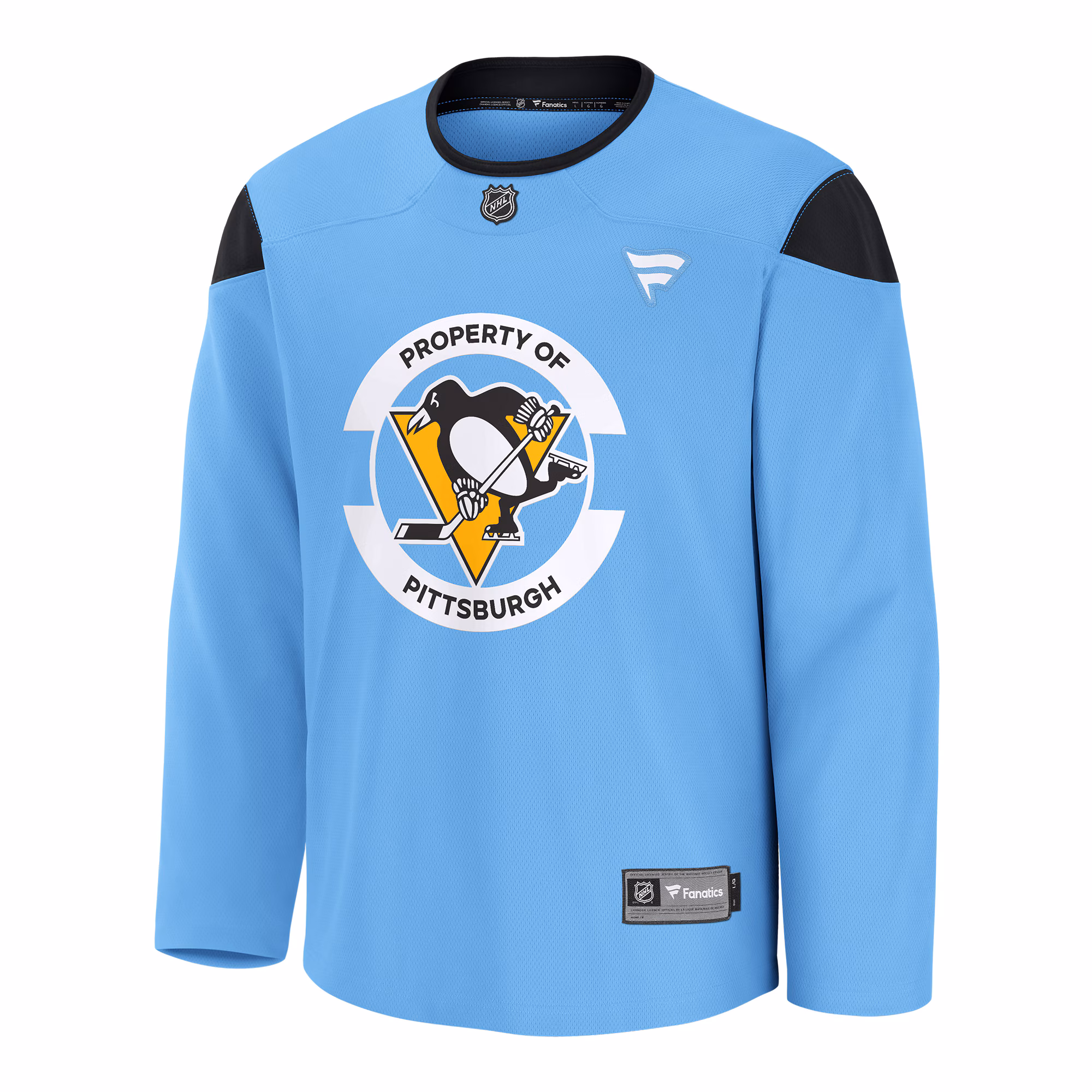 Pittsburgh Penguins Fanatics Practice Jersey - Blue