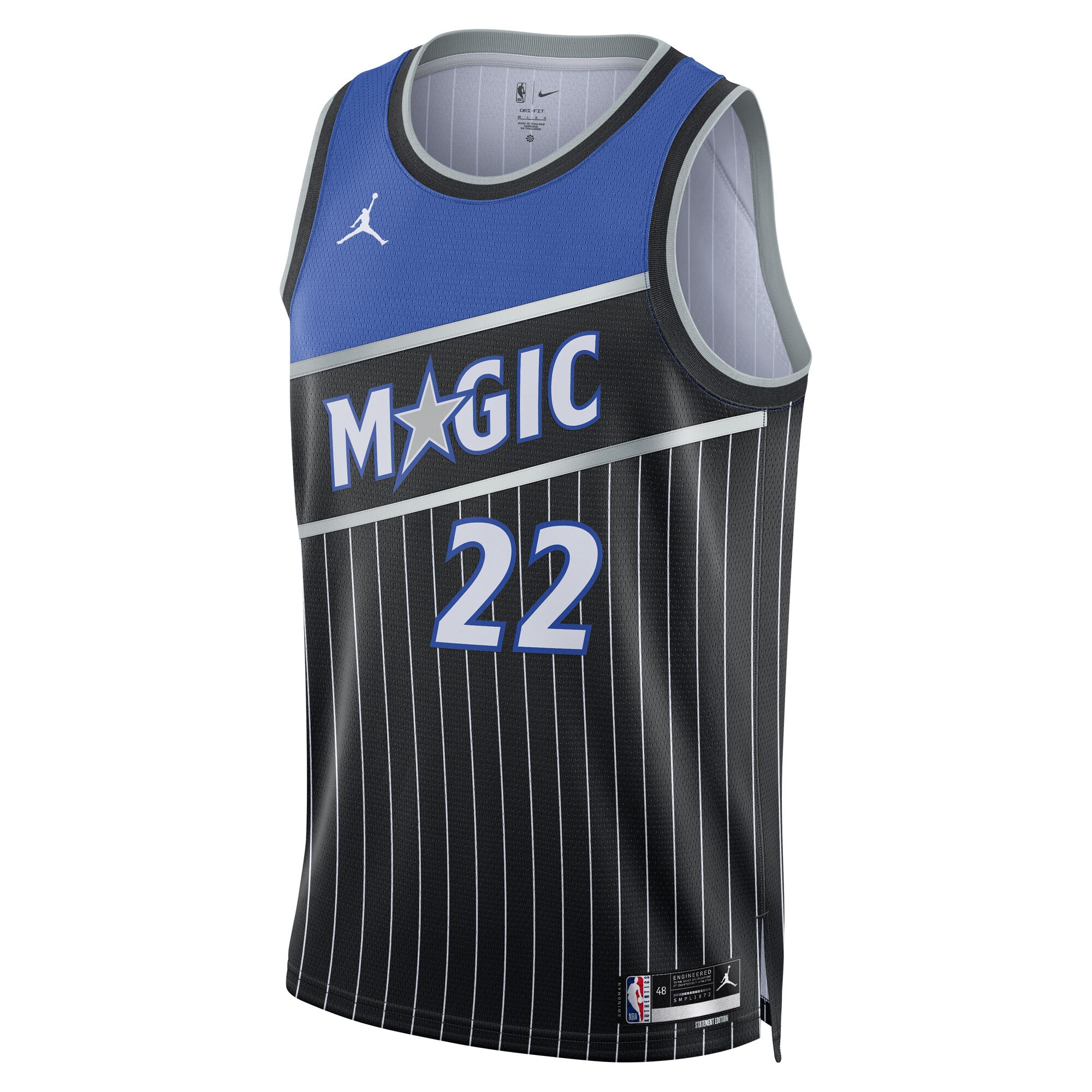 Franz Wagner Orlando Magic Jordan Brand Unisex  Swingman Jersey - Statement Edition - Black