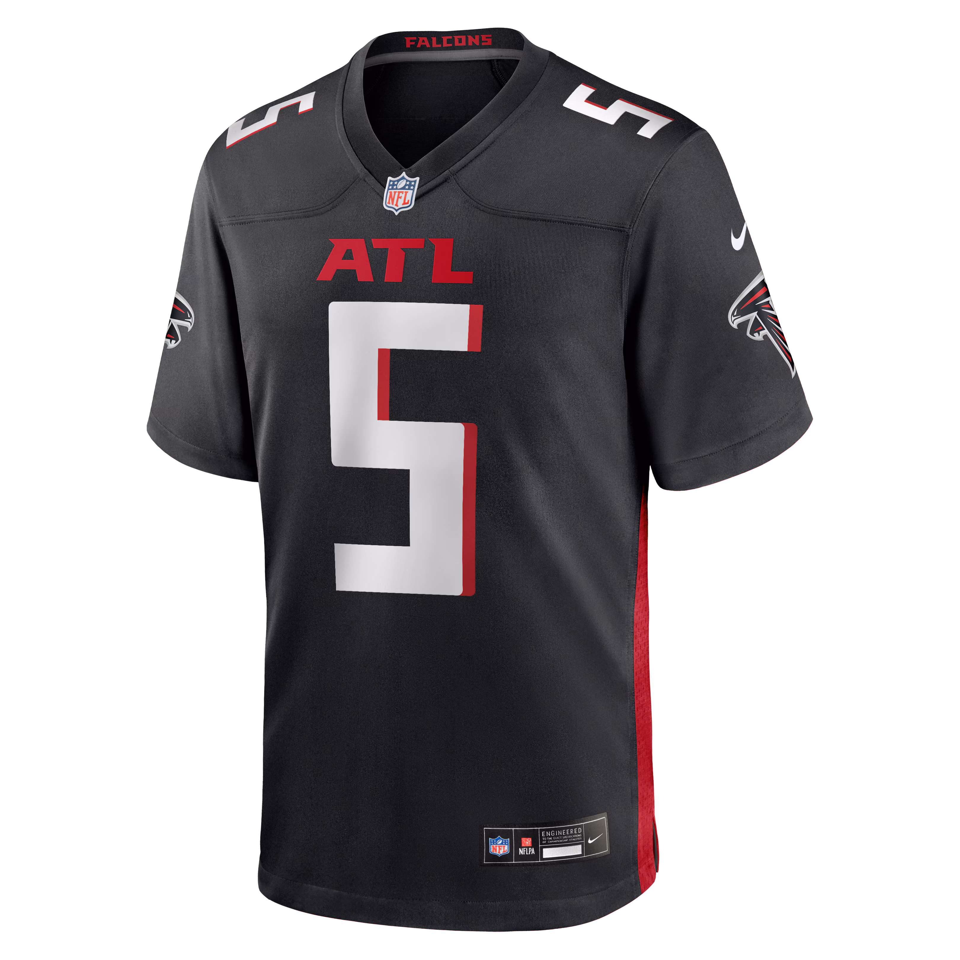 Drake London Atlanta Falcons Nike Player Game Jersey - Black