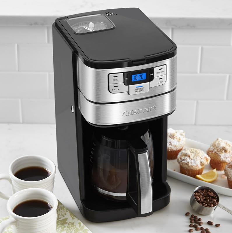CUISINART Automatic Grind & Brew 12-Cup Coffee Maker
