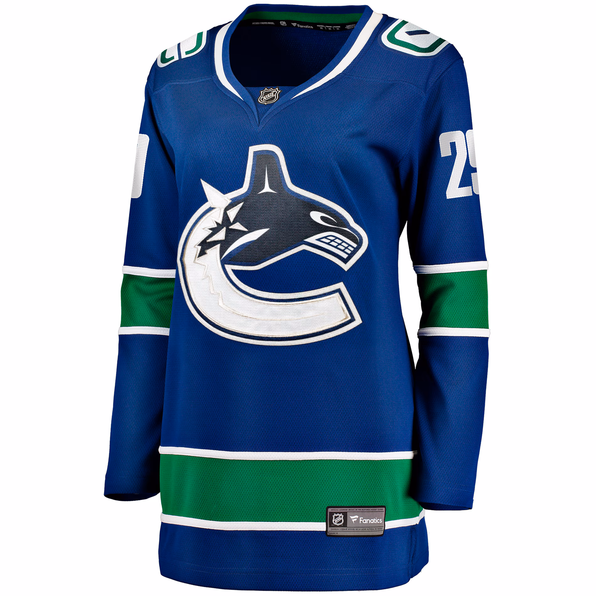 Marcus Pettersson Vancouver Canucks Fanatics Women's Home Breakaway Player Jersey - Blue