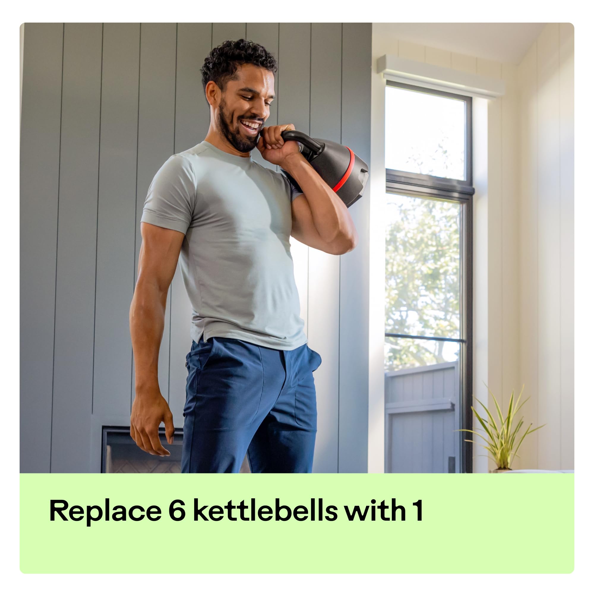 BOWFLEX SelectTech 840 Adjustable Kettlebell - Versatile Weight Training