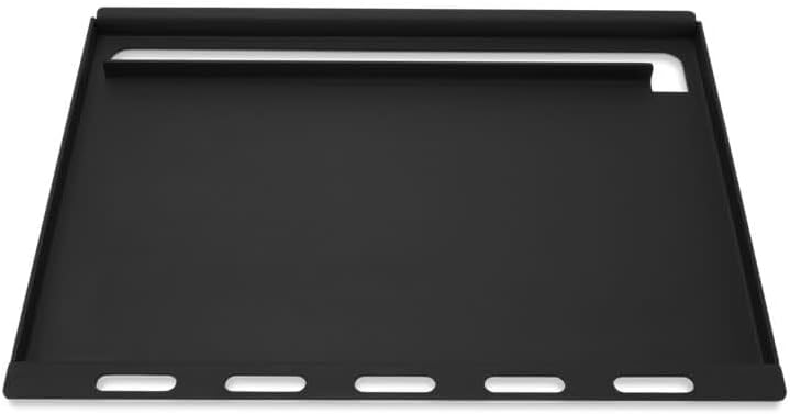 Weber Rust‑Resistant Outdoor Griddle Insert, Full‑Size – Pre-Seasoned Carbon Steel Griddle for Summit and Genesis 300 Series (3 Burners), Gas Grills