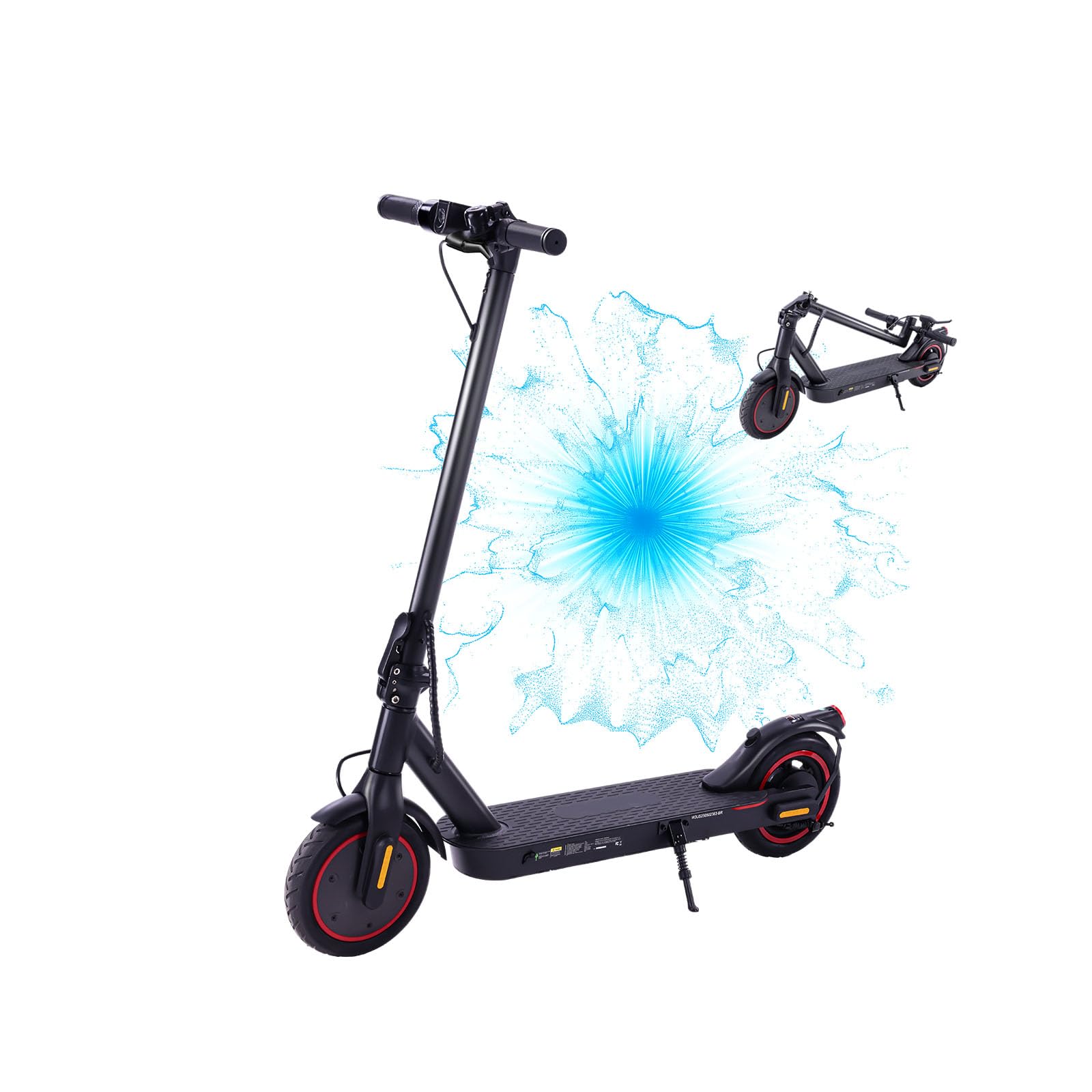 WAWSCOTE Electric Scooter for Adults - 500W Motor, 21 Miles Range