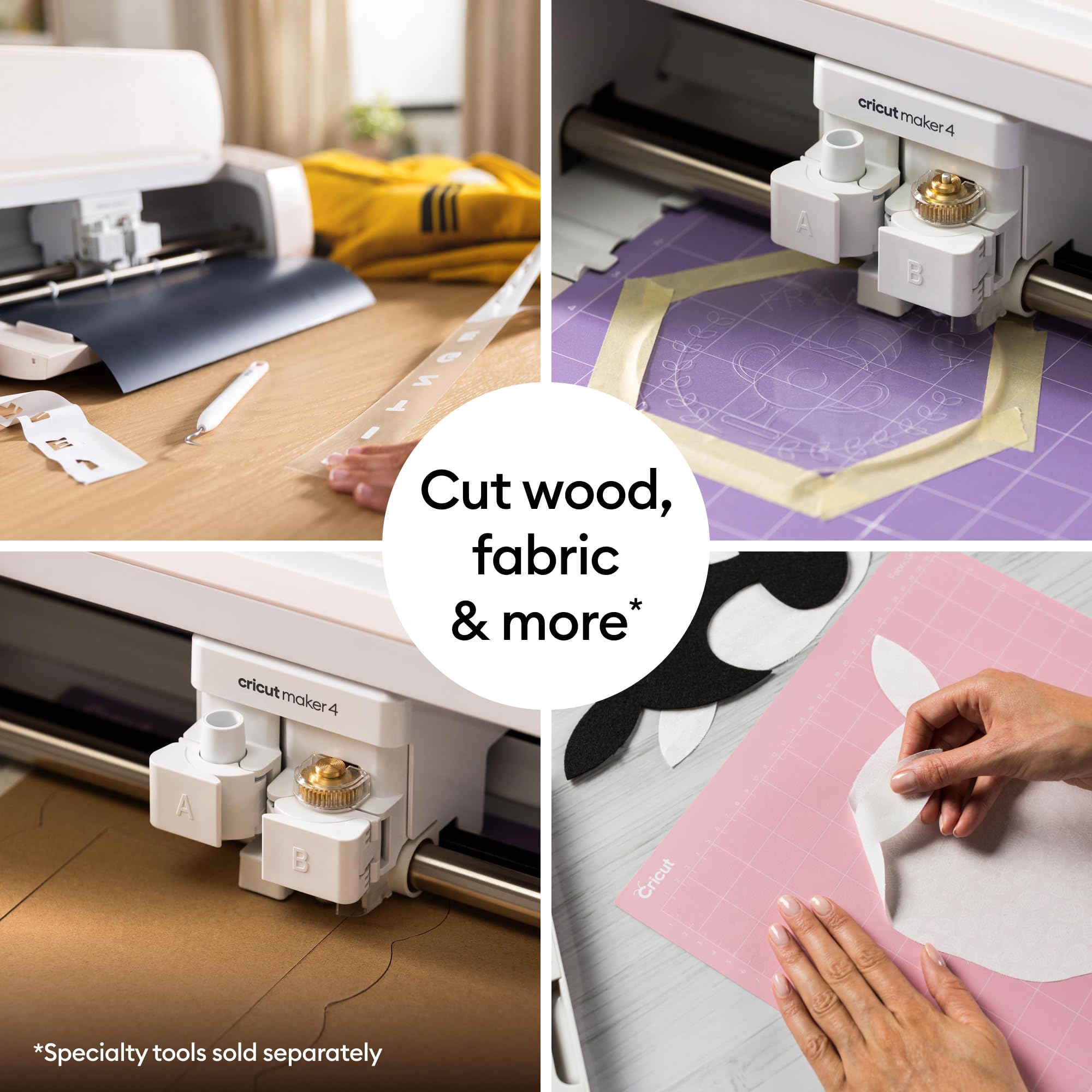 CRICUT Maker 4 - Smart Cutting Machine with Digital Bundle