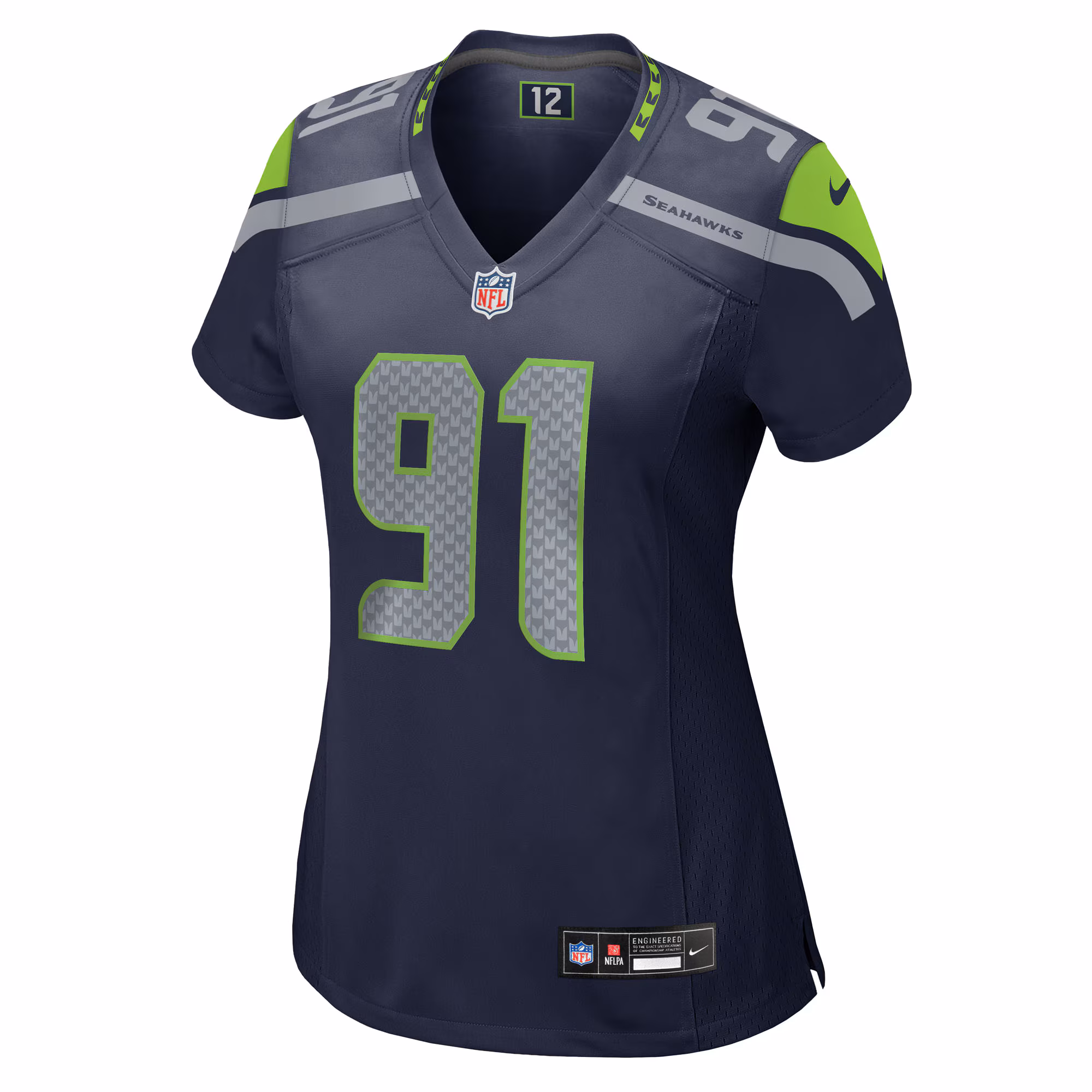 Byron Murphy II Seattle Seahawks Nike Women's Team Game Jersey -  College Navy