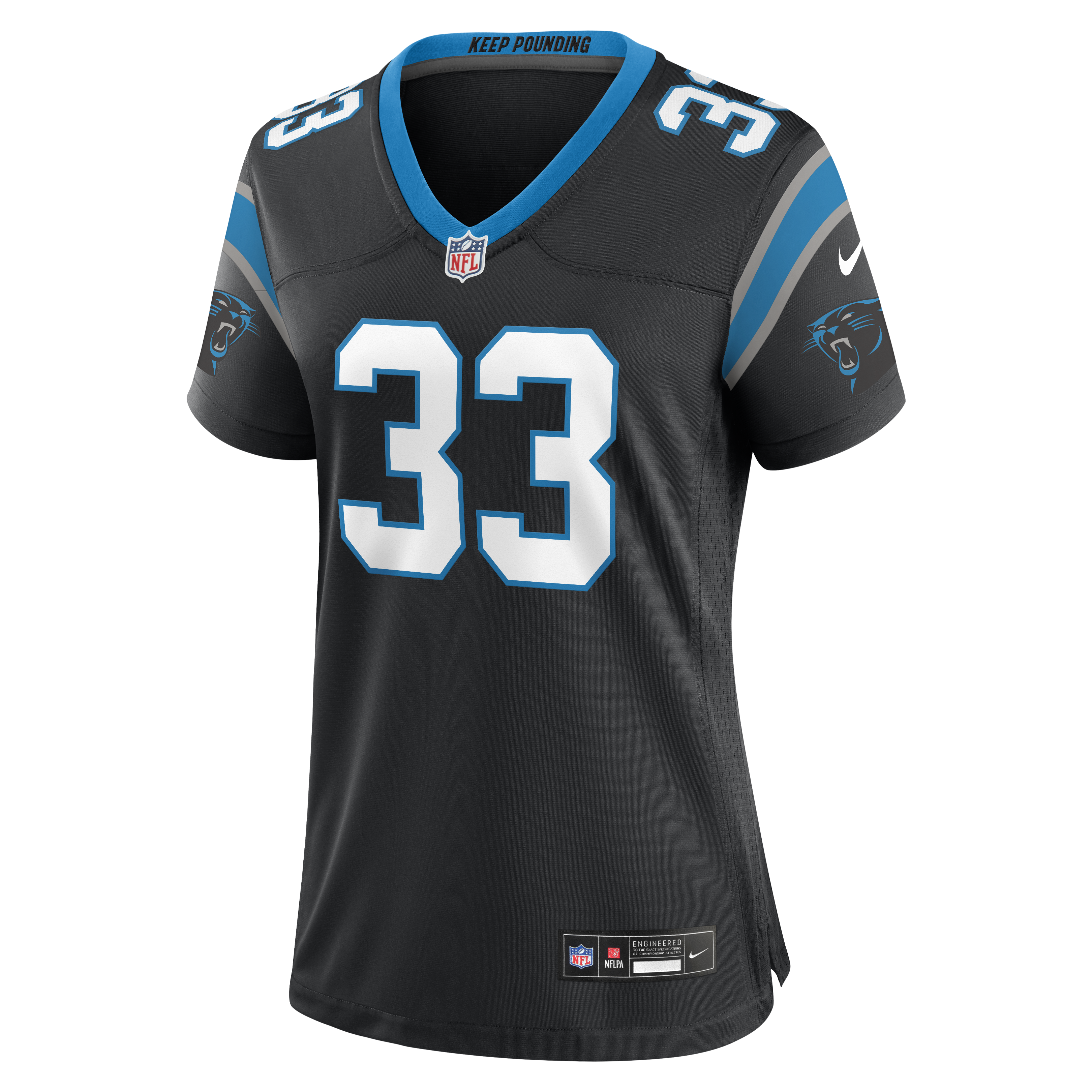 Robert Rochell Carolina Panthers Nike Women's Team Game Jersey -  Black
