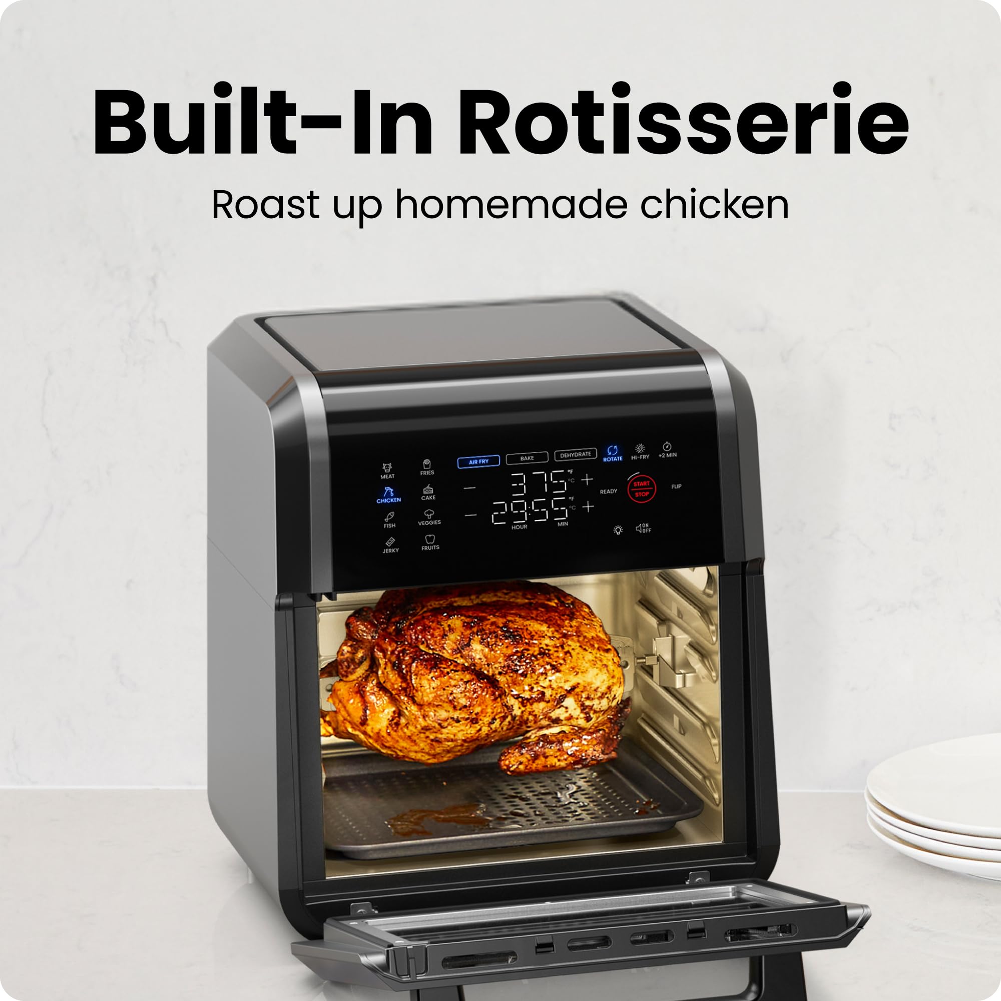 CHEFMAN 12-Quart 5-in-1 Digital Air Fryer Oven with Touchscreen