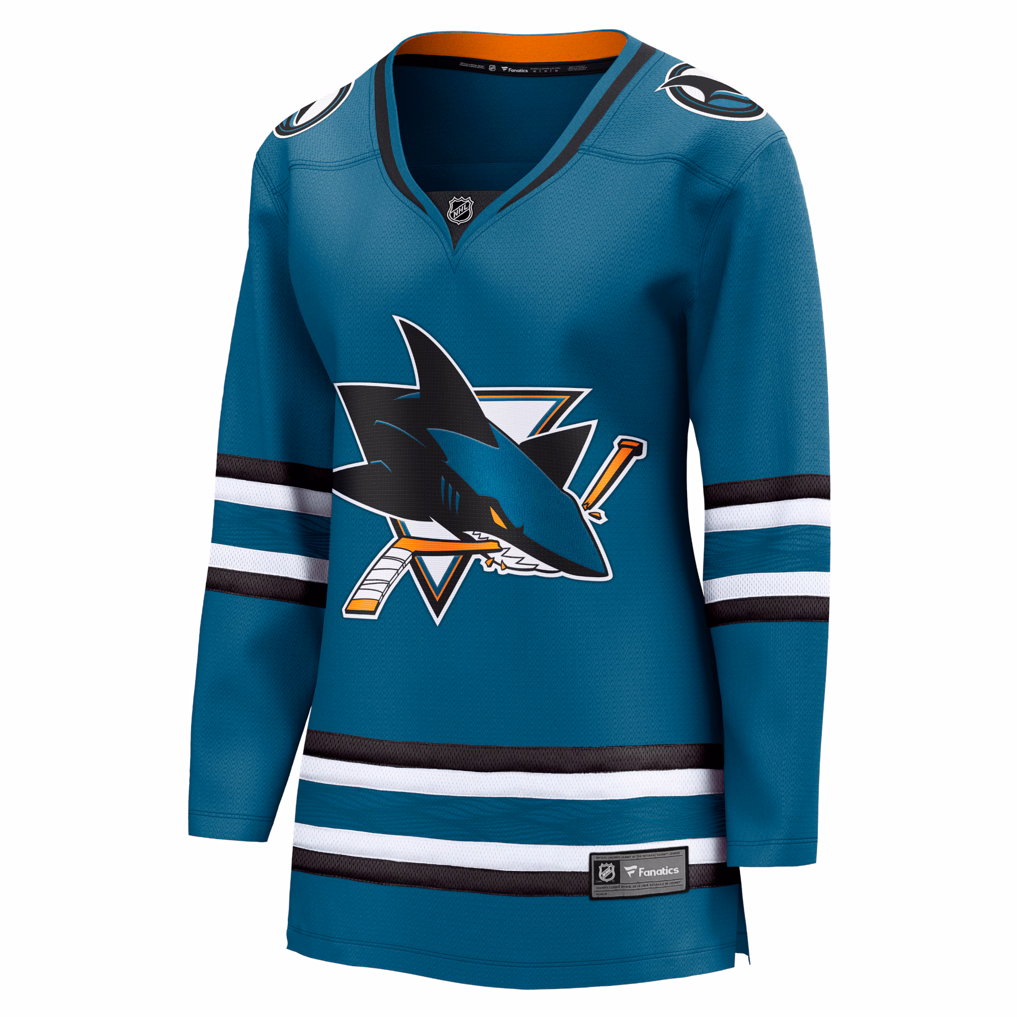 San Jose Sharks Fanatics Women's Home Breakaway Jersey - Teal