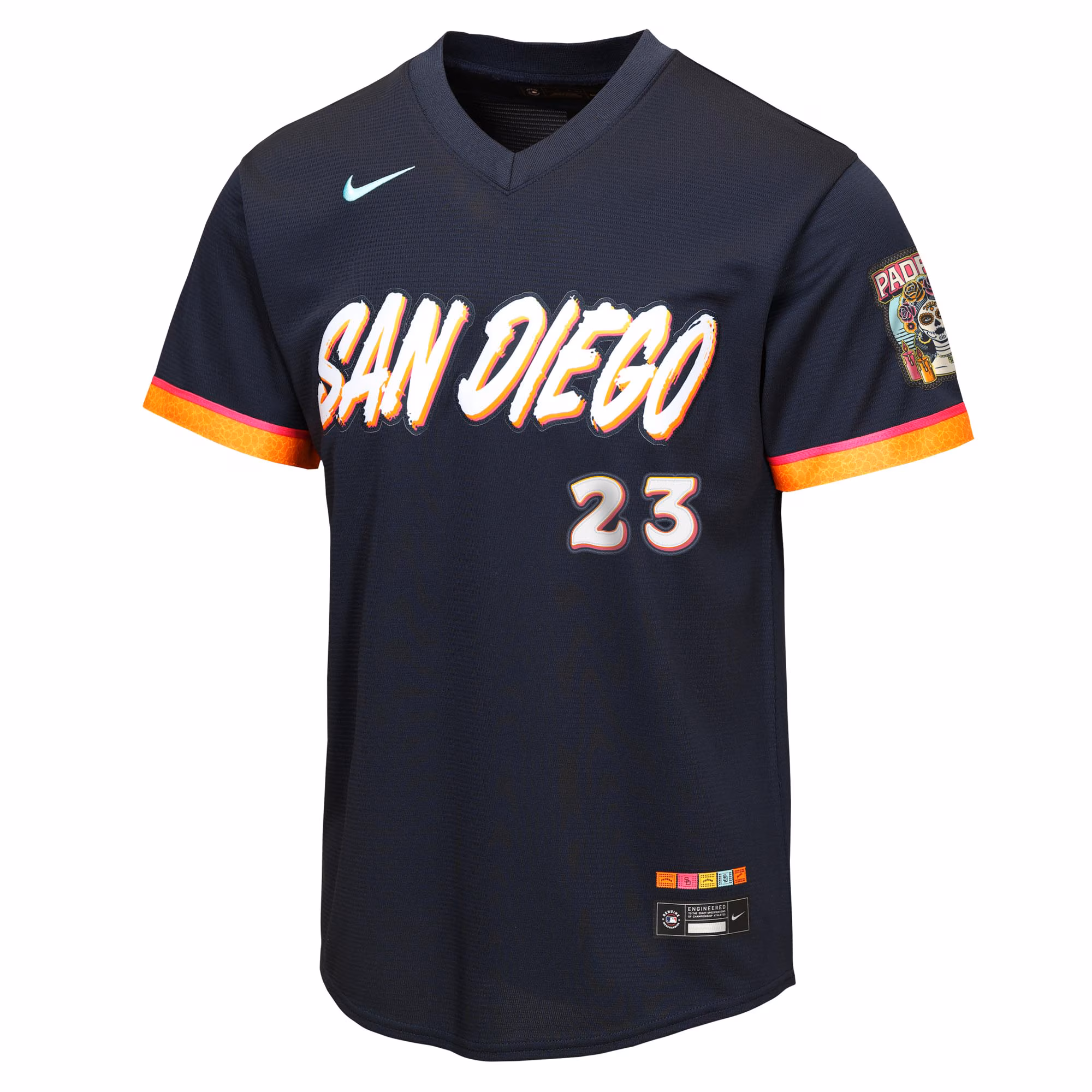Fernando Tatis Jr. San Diego Padres Nike Youth 2026 City Connect Stadium Jersey - Obsidian