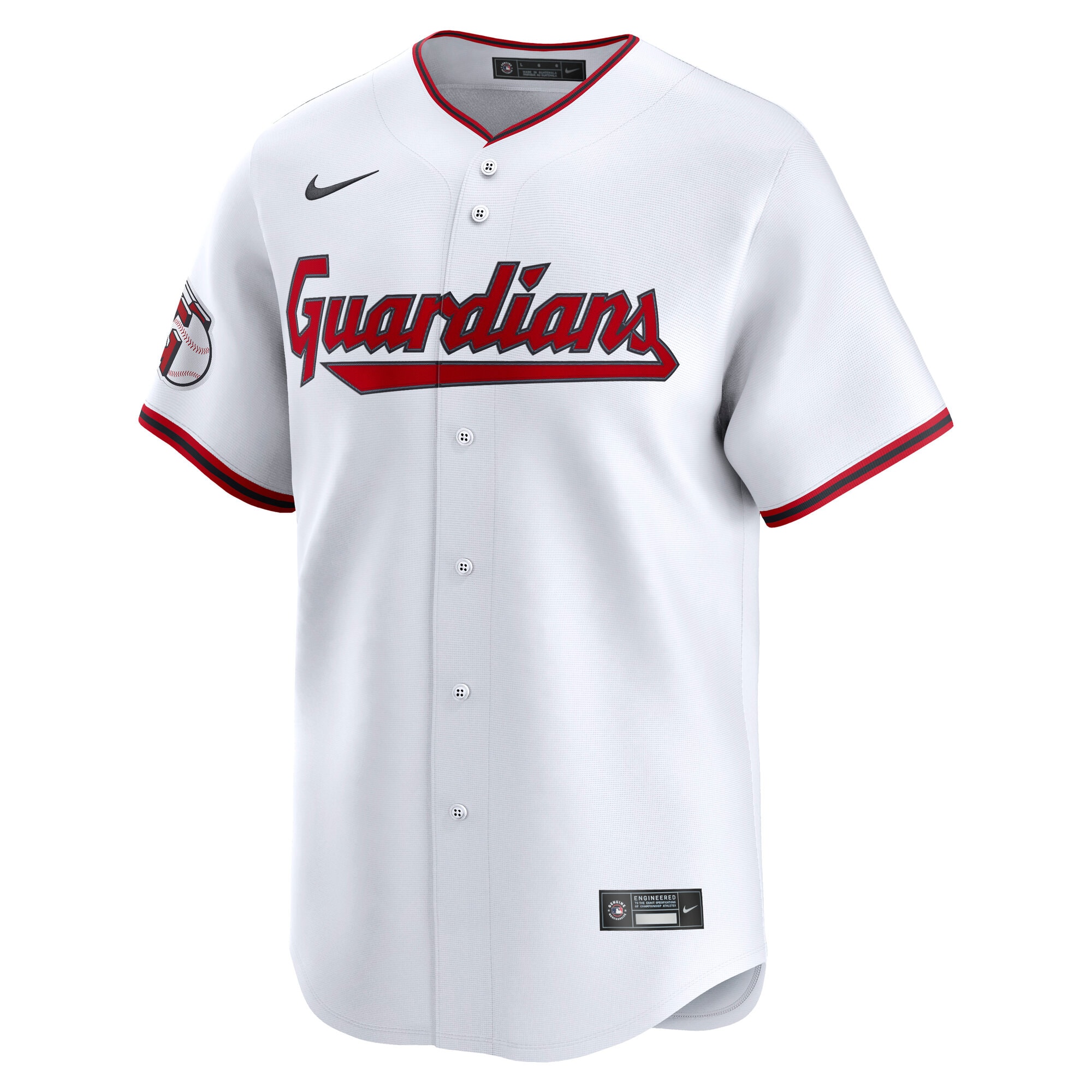 Triston McKenzie Cleveland Guardians Nike Home Limited Player Jersey - White