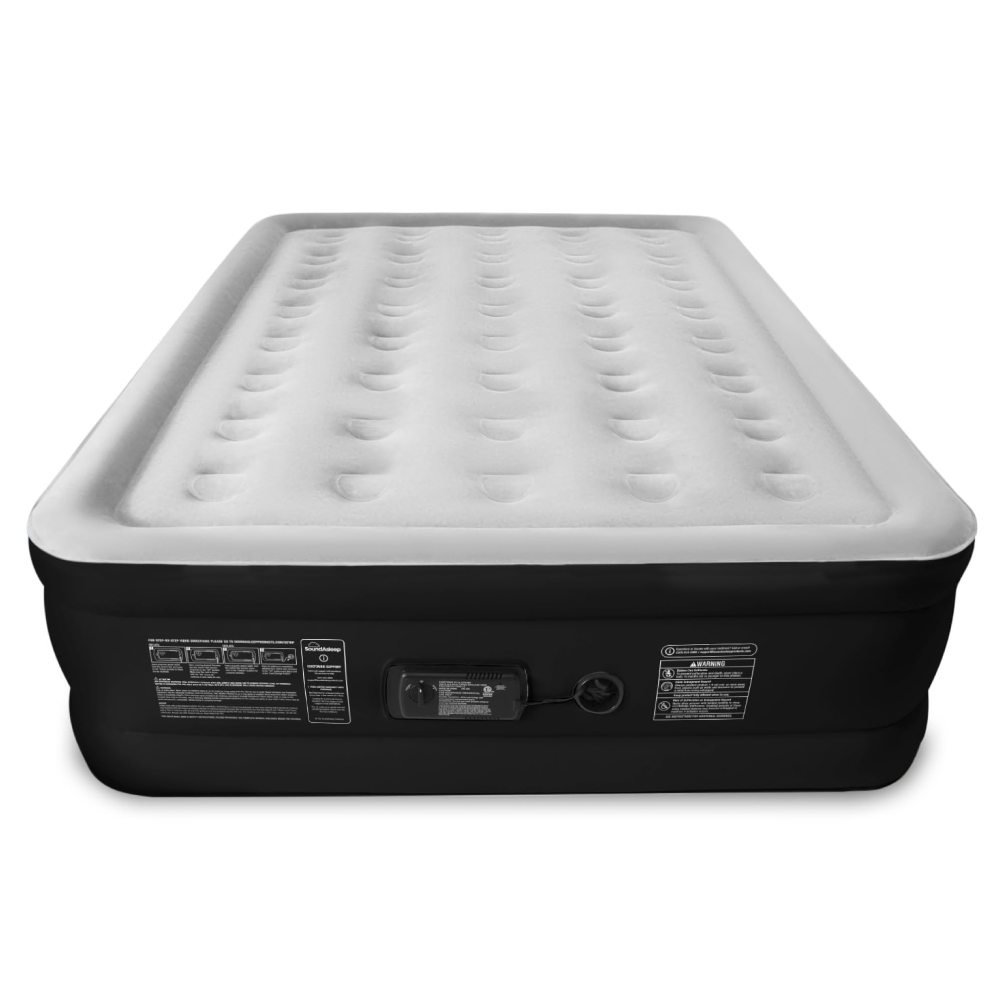 SOUNDASLEEP PRODUCTS SoundAsleep Dream Series Queen Air Mattress with Pump