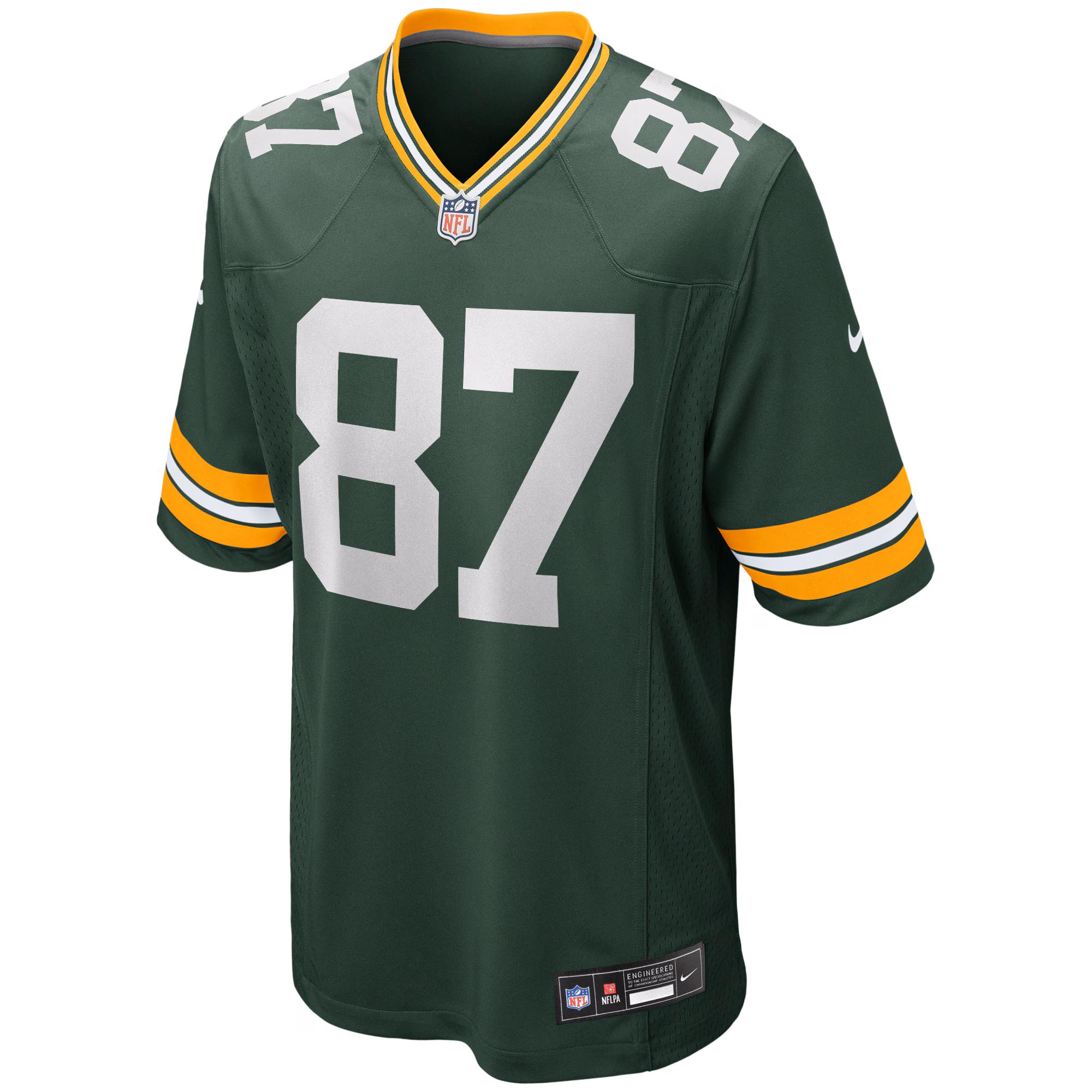 Willie Davis Green Bay Packers Nike Game Retired Player Jersey - Green