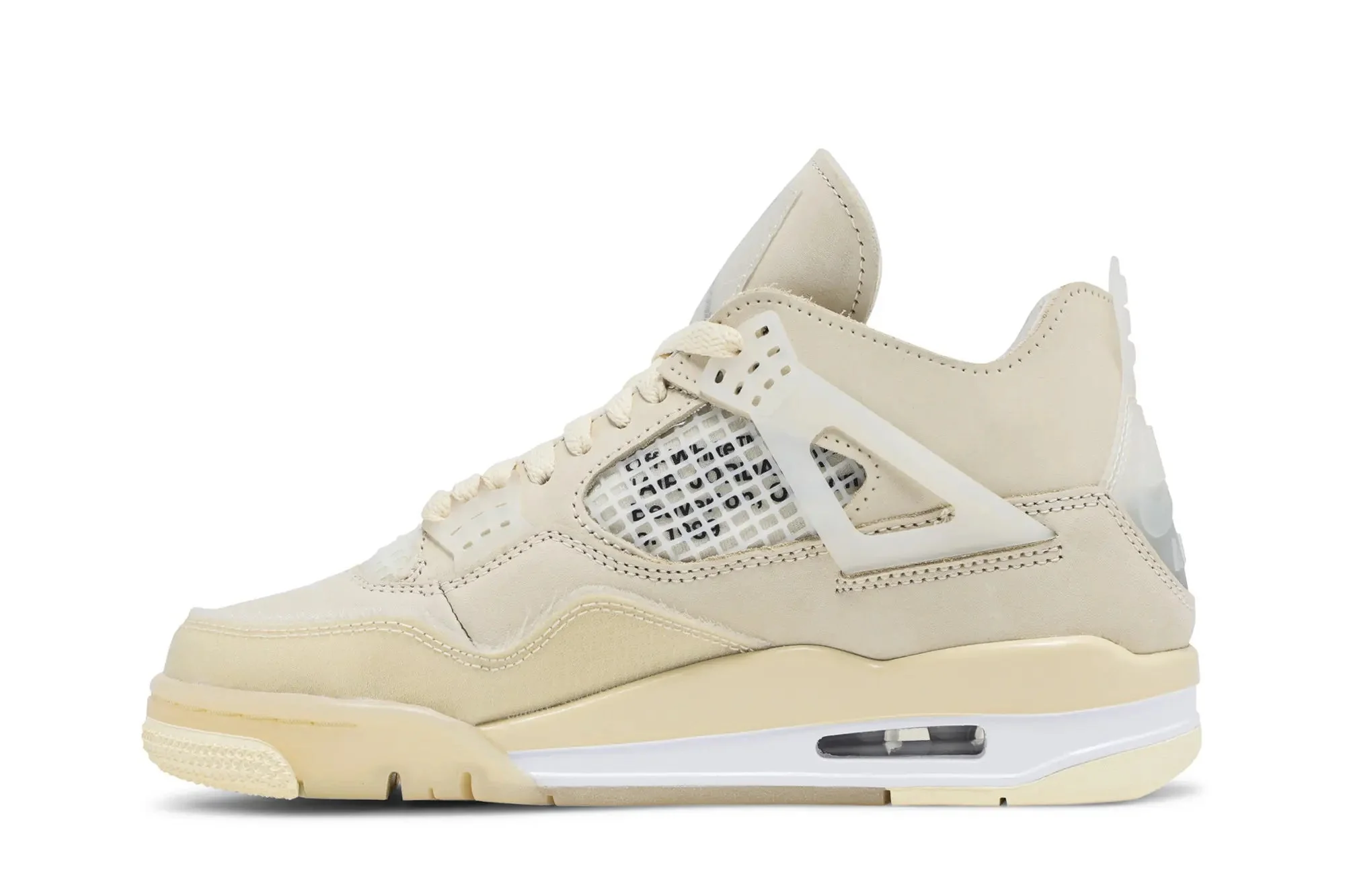 Off-White x Wmns Jordan 4 Retro SP 'Sail'