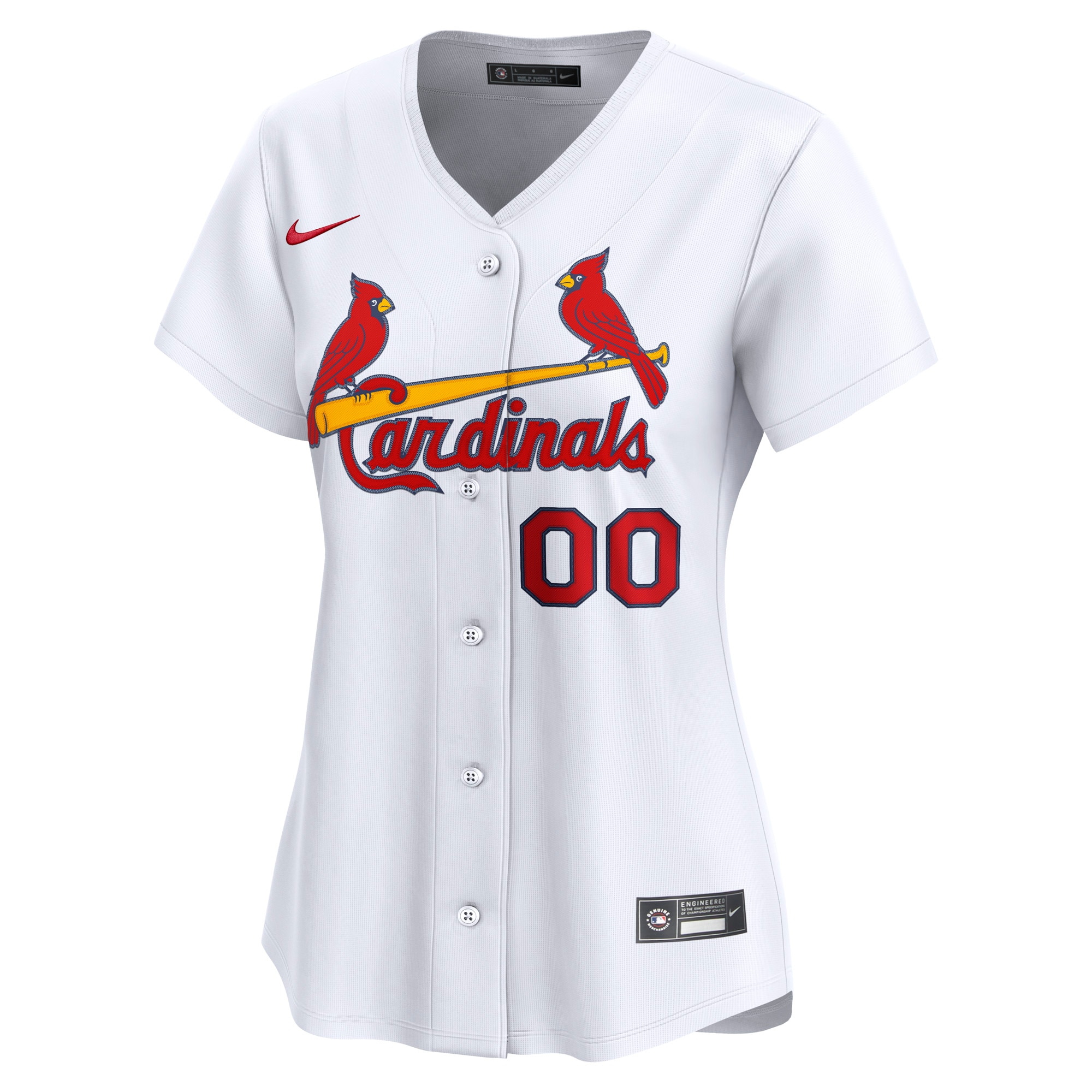 St. Louis Cardinals Nike Women's Home Limited Custom Jersey - White