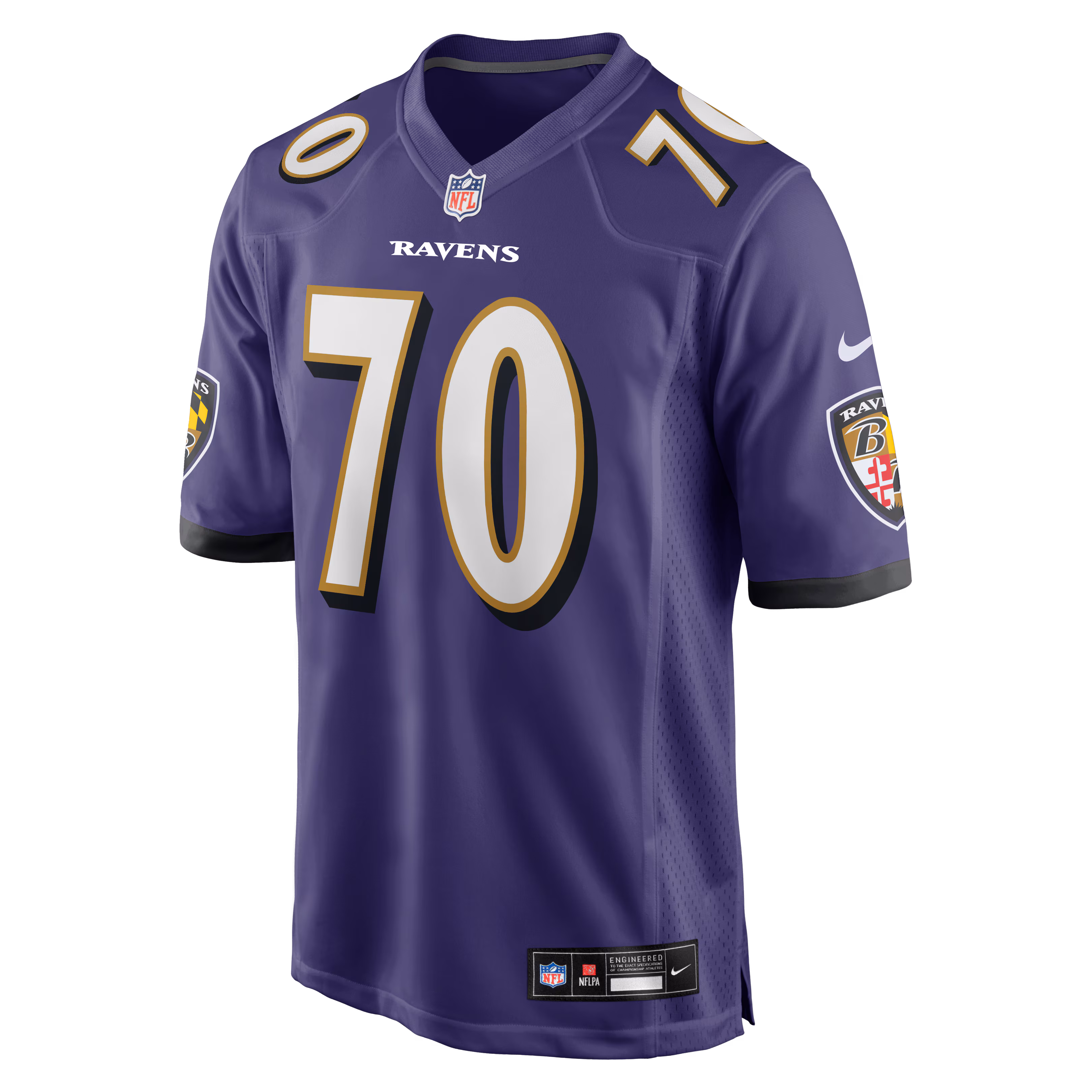 Roger Rosengarten Baltimore Ravens Nike Team Game Jersey -  Purple