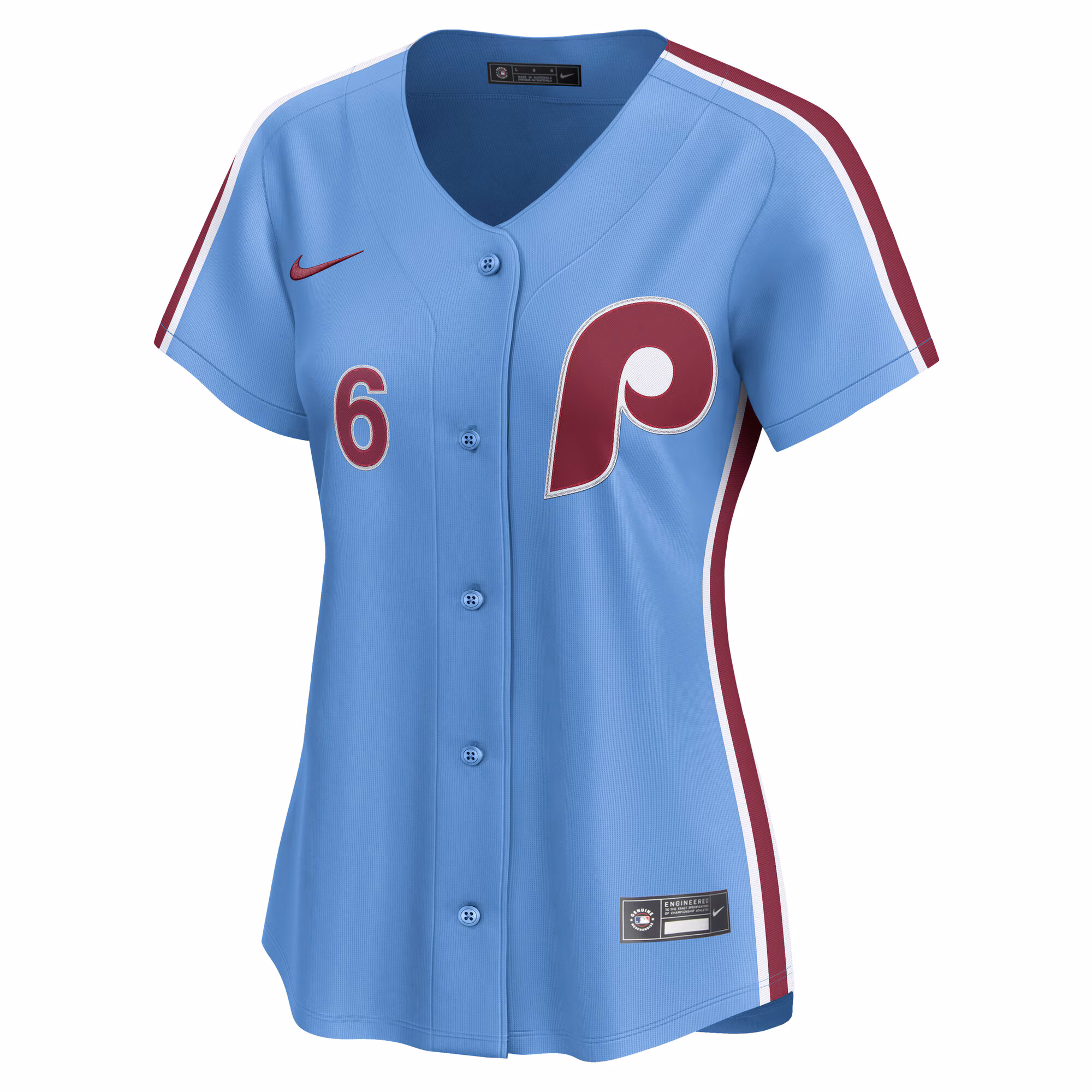 Ryan Howard Philadelphia Phillies Nike Women's Alternate Limited Jersey - Light Blue