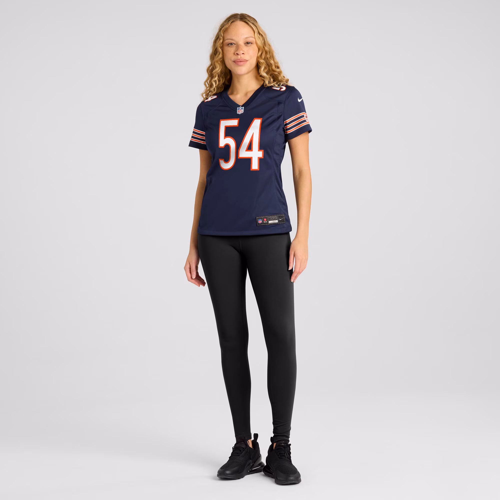 Logan Jones Chicago Bears Nike Women's Team Game Jersey - Navy