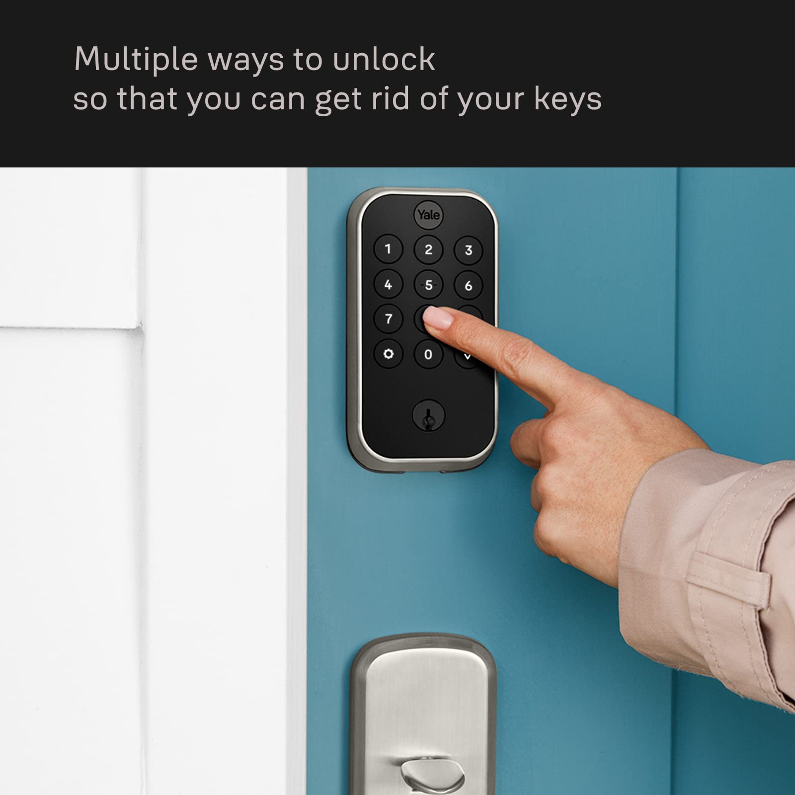 YALE SECURITY Assure Lock 2 Smart Deadbolt with Wi-Fi Keypad