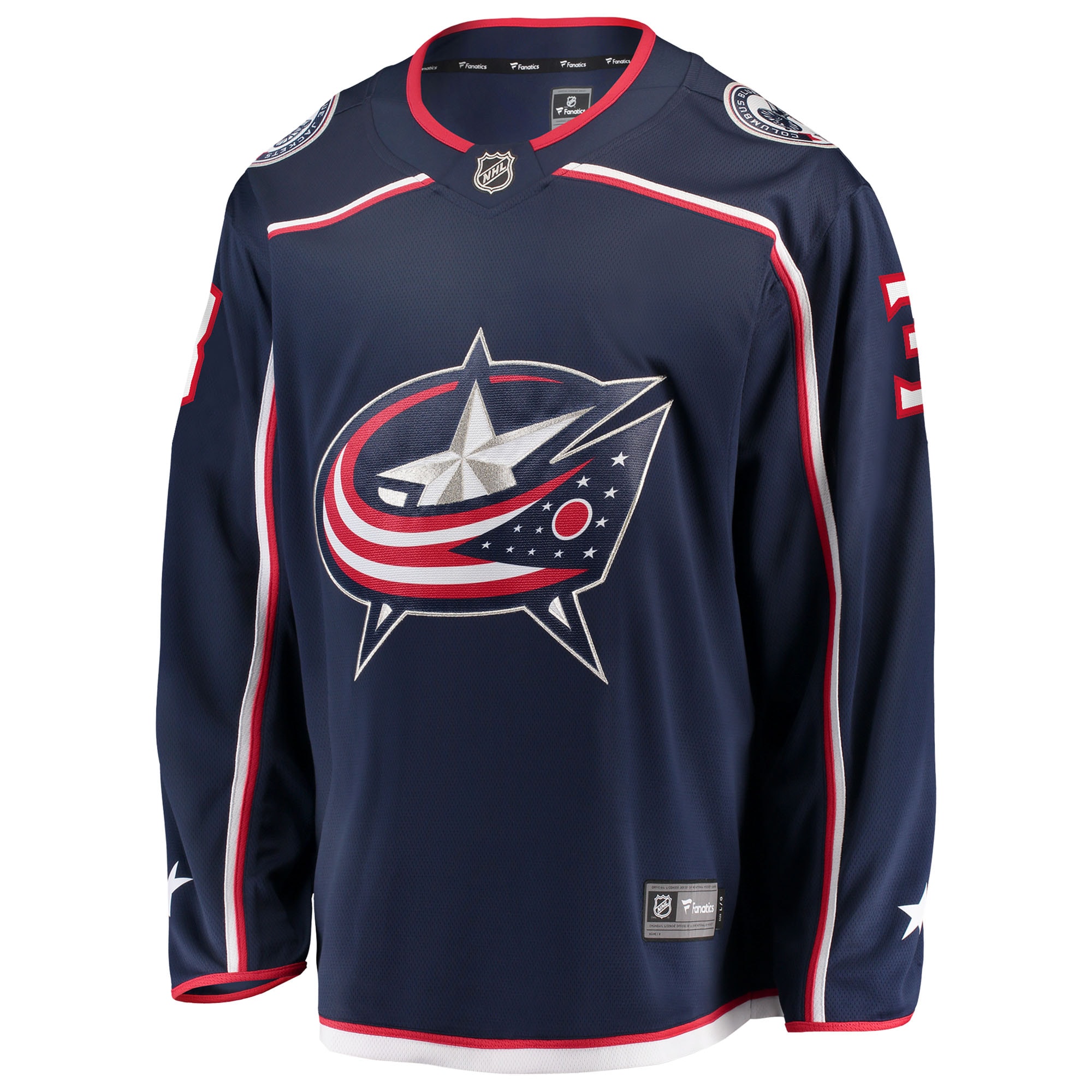 Charlie Coyle Columbus Blue Jackets Fanatics Home Breakaway Jersey - Navy