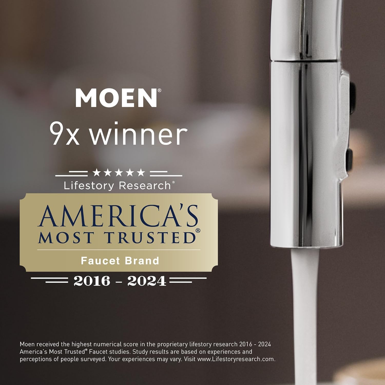 Moen 8792, Commercial Two-Handle M-Bition Kitchen Faucet with Side Spray, Chrome