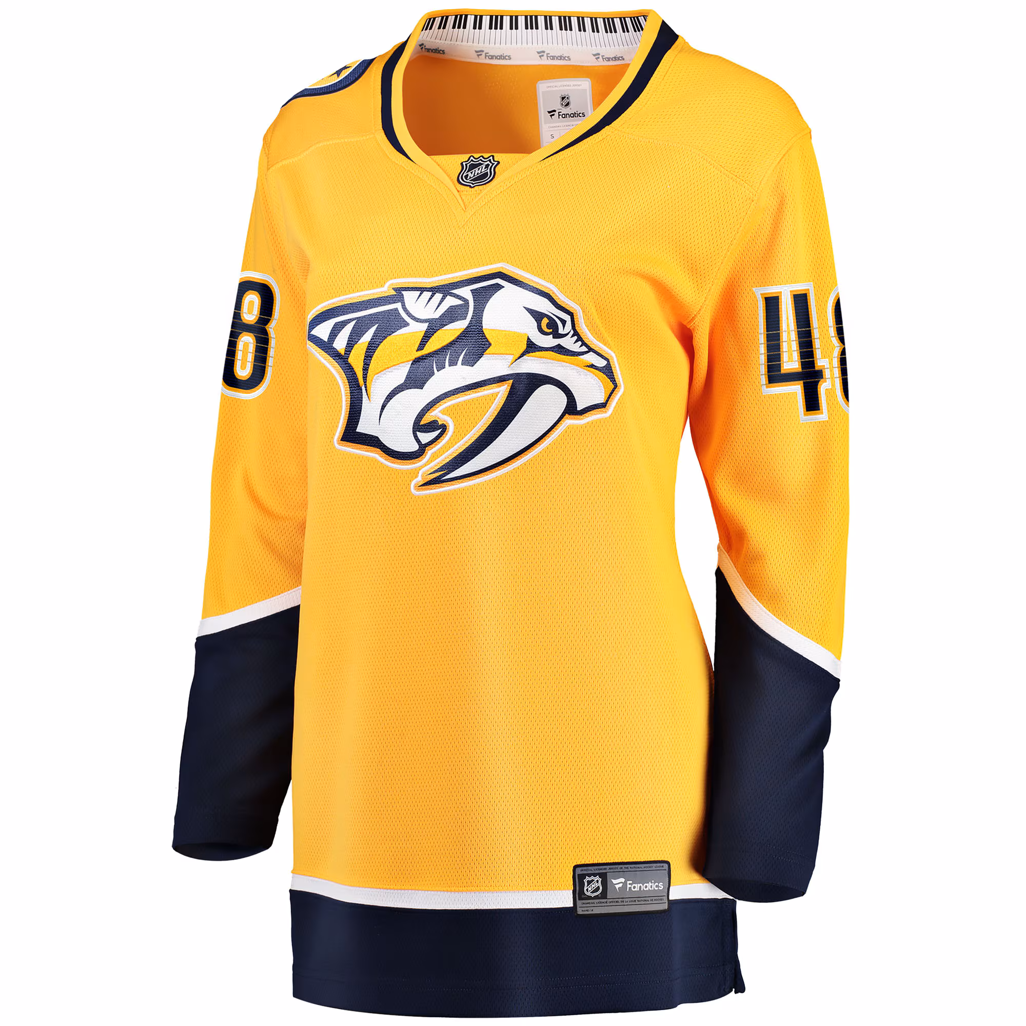 Nick Perbix Nashville Predators Fanatics Women's Home Breakaway Jersey - Gold