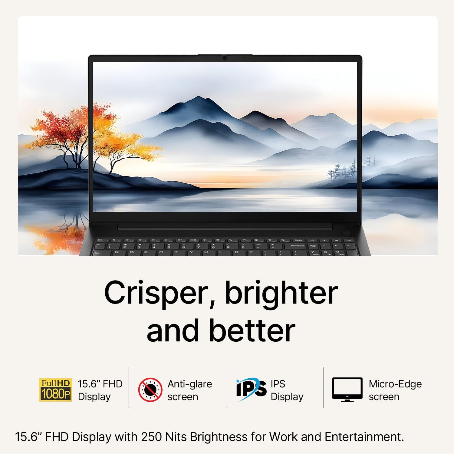 Lenovo V15 Business FHD Laptop • 2026 Edition • 8GB RAM • 256GB PCle SSD • Intel 4 Cores • Copilot AI • Ethernet RJ-45 • Full-Size Keyboard • Windows 11 • Portable for Work & Study