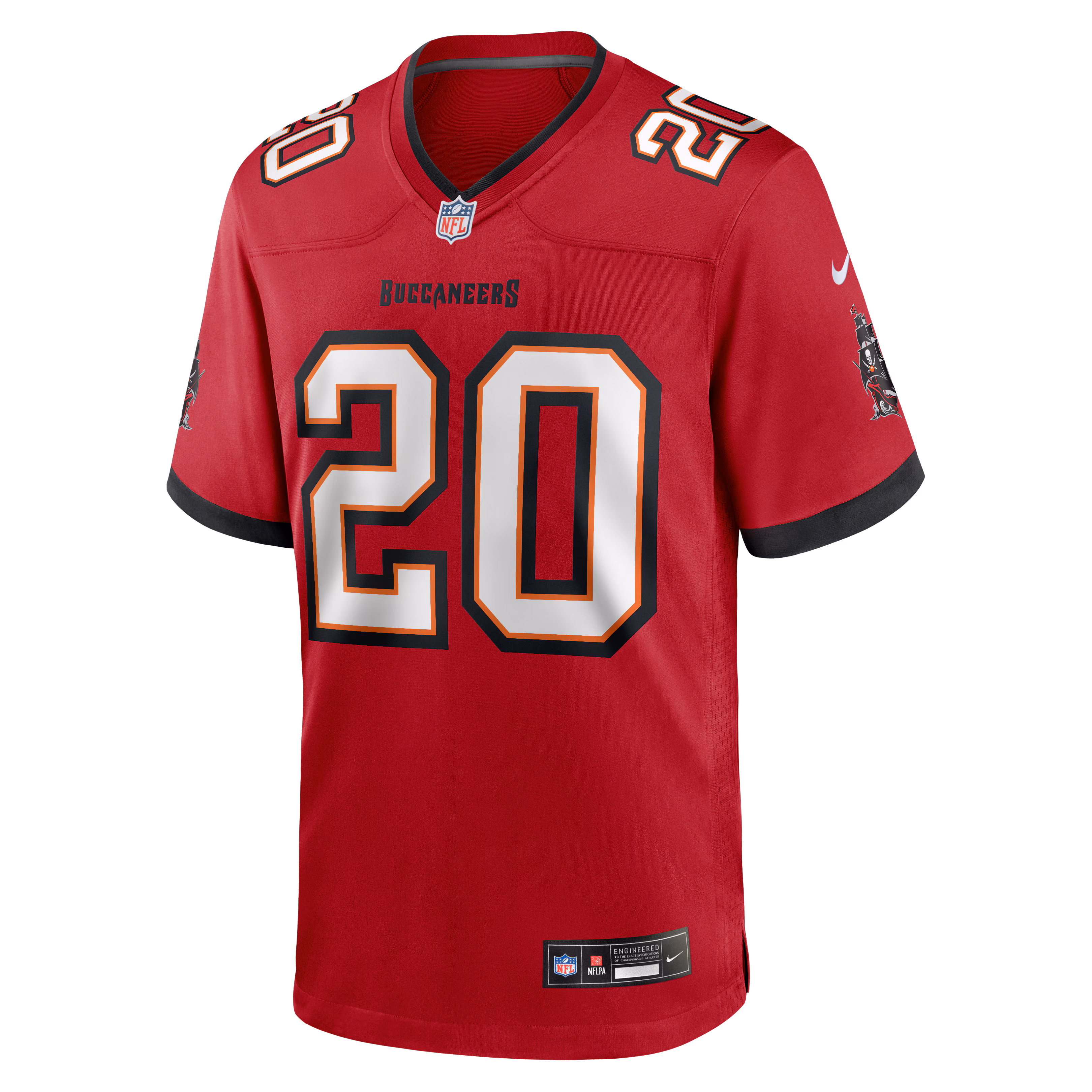Ronde Barber Tampa Bay Buccaneers Nike Game Retired Player Jersey - Red