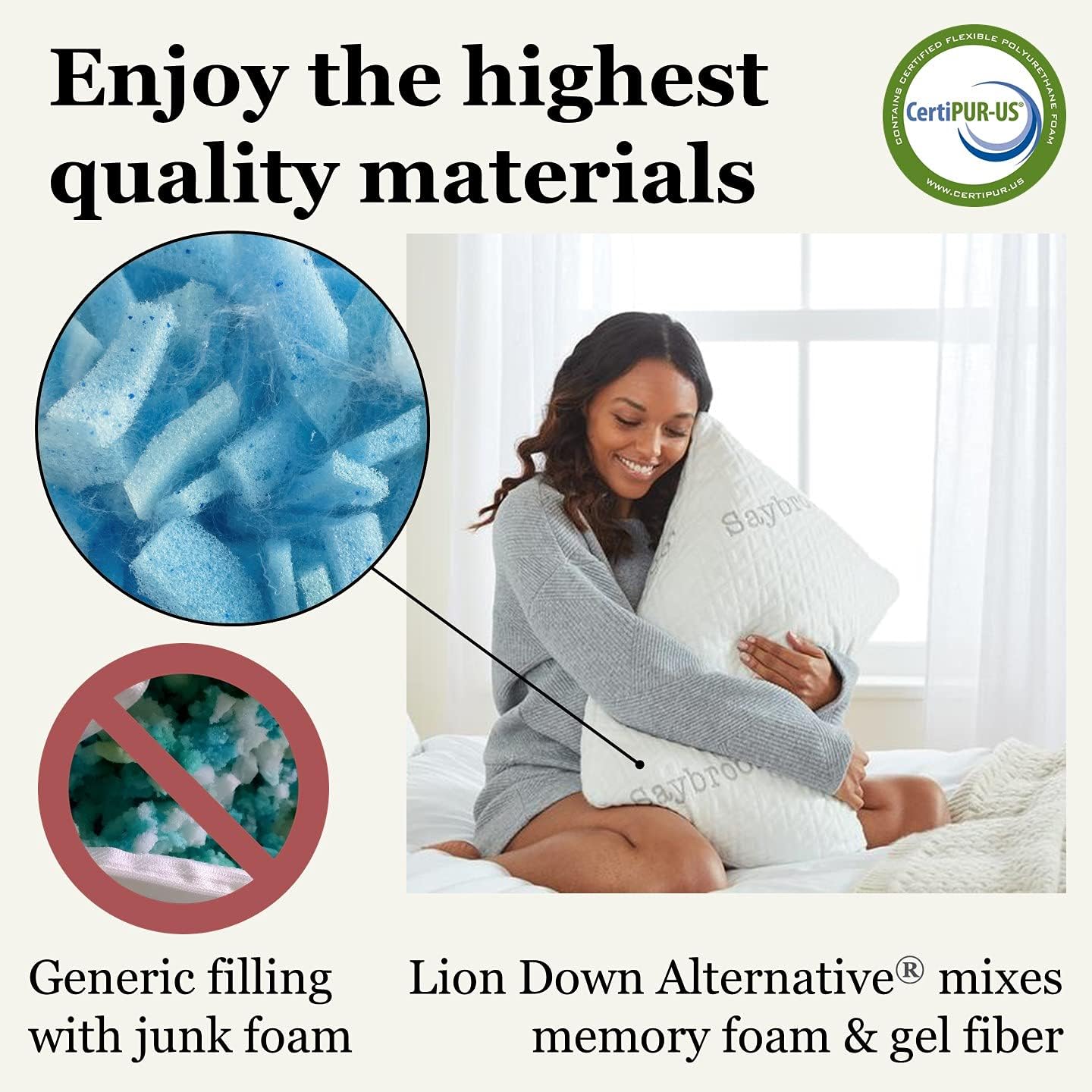 Saybrook Adjustable Pillow