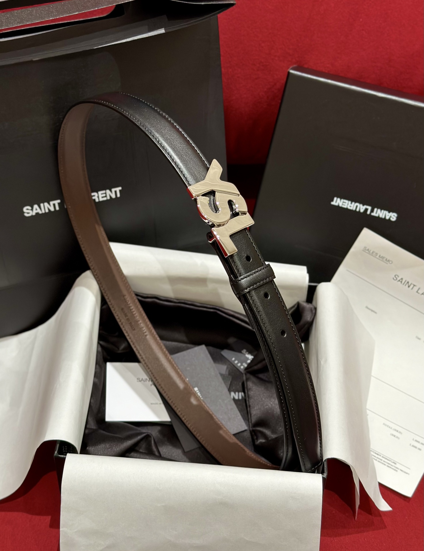YSL belt-55