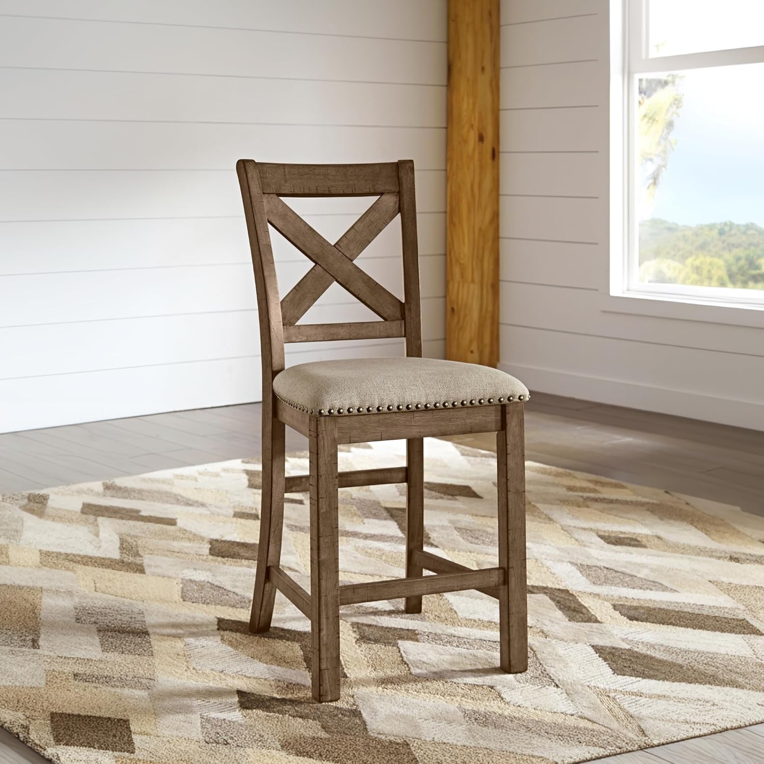 Signature Design by Ashley Moriville Rustic Farmhouse 24.5