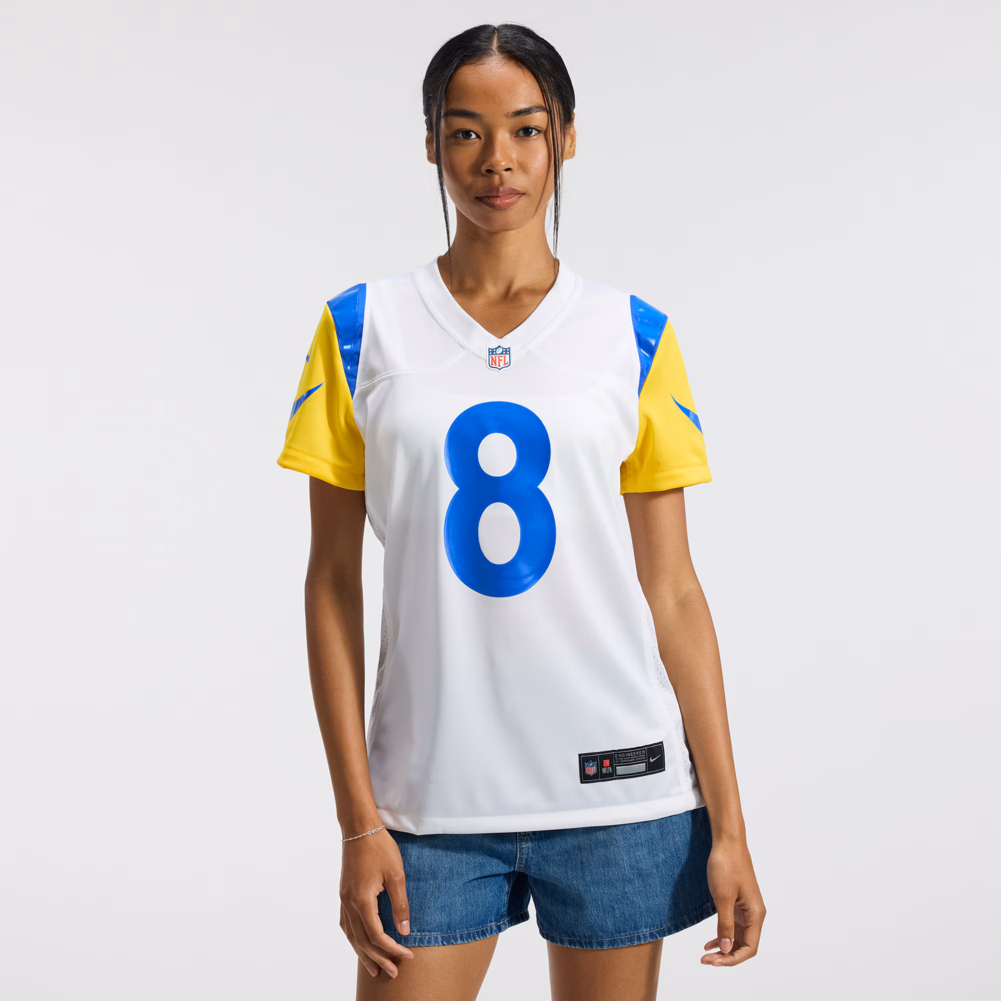 Jared Verse Los Angeles Rams Nike Women's Game Jersey - White