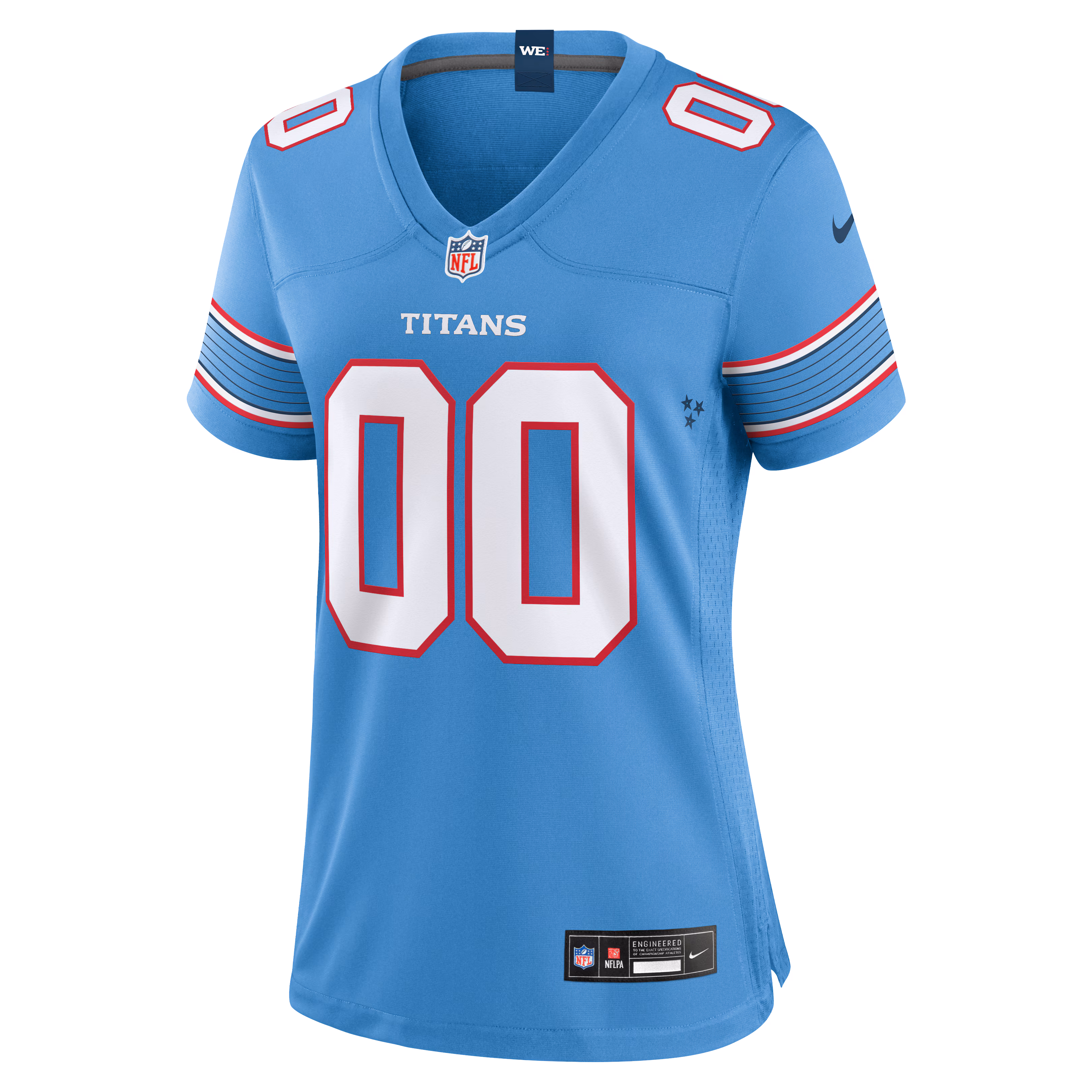 Tennessee Titans Nike Women's Game Custom Jersey - Light Blue