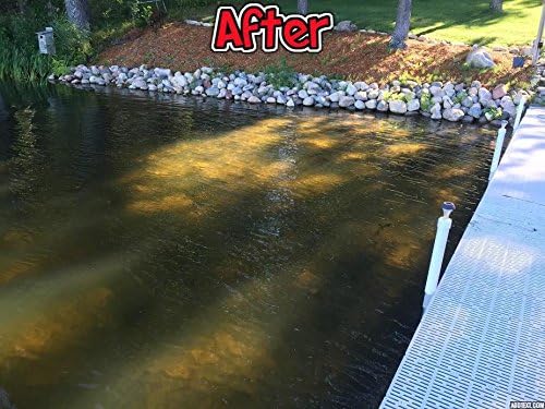 Weeds Muck Silt Gone! Lake Weed Removal Tool. Long Reach 20ft Handle System with Stainless Steel Blades.