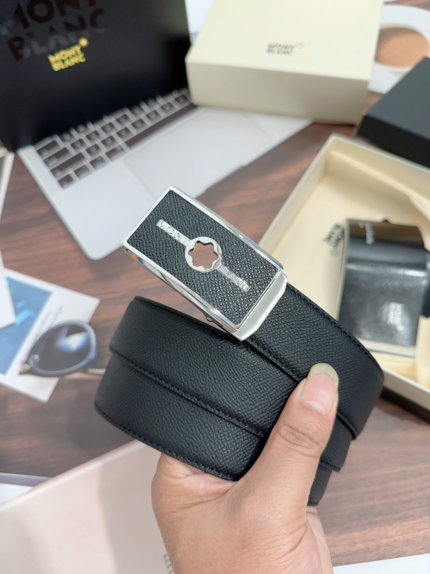 Montblanc belt-63