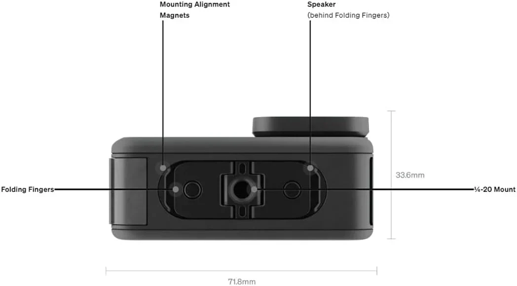 Black - Waterproof Action Camera with 5.3K60 Video, 27MP Photo + Compatability with HB-Series Lenses