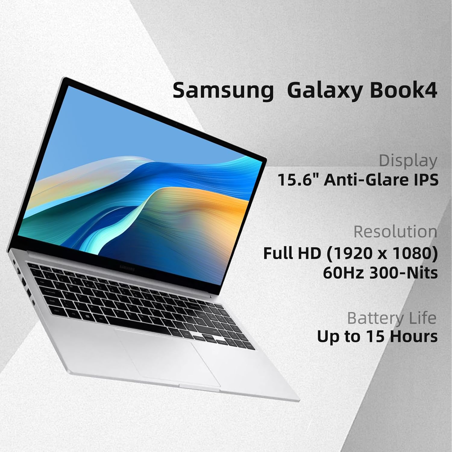 Samsung Galaxy Book4 Business Laptop - 15.6